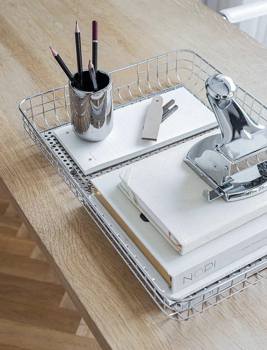 Mette Ditmer - LIFT tray - aufbewahrungskörbe - chrome - 5