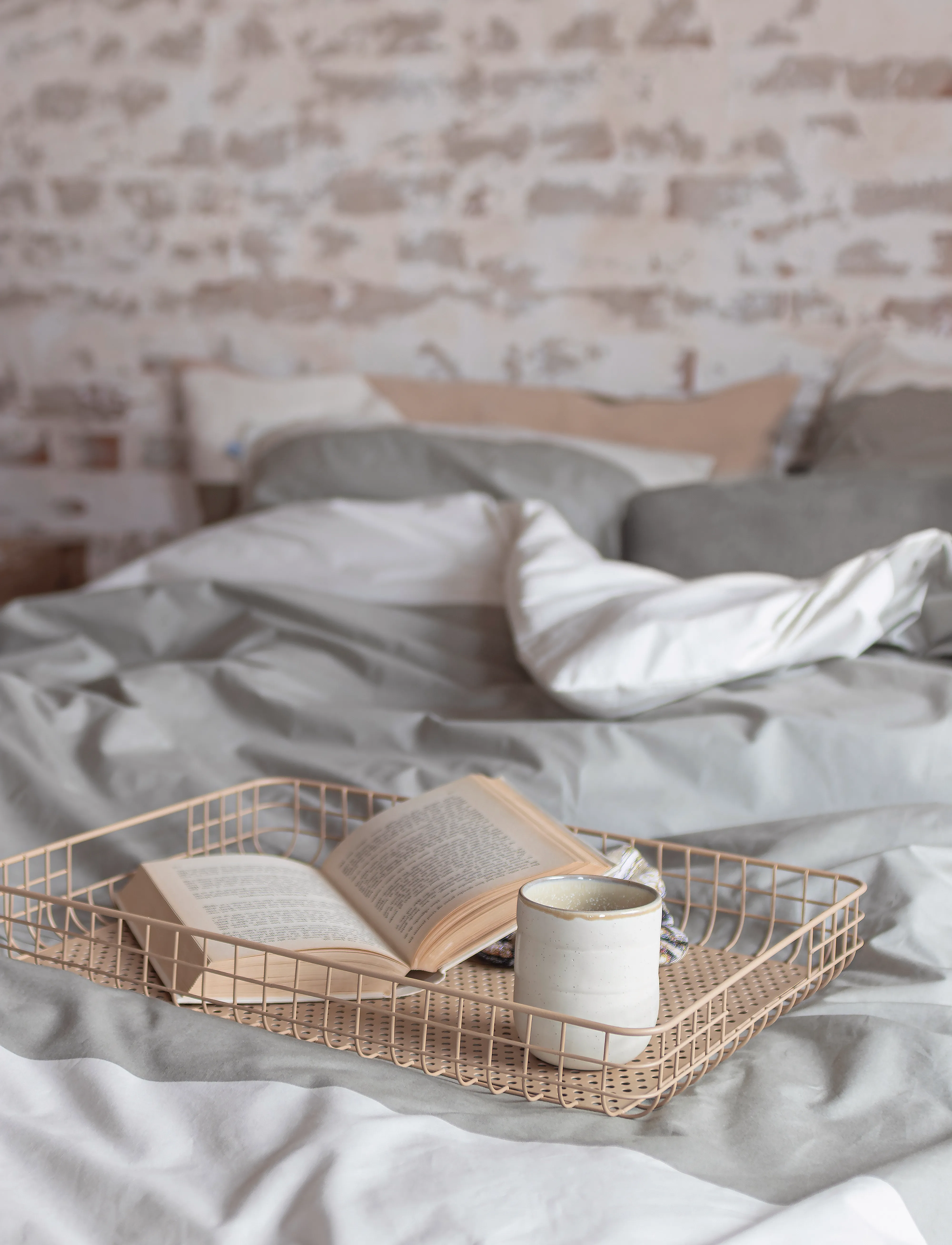 Mette Ditmer Lift Tray, One Size, Dining & Table Accessories, Beige - Trays, Homeware