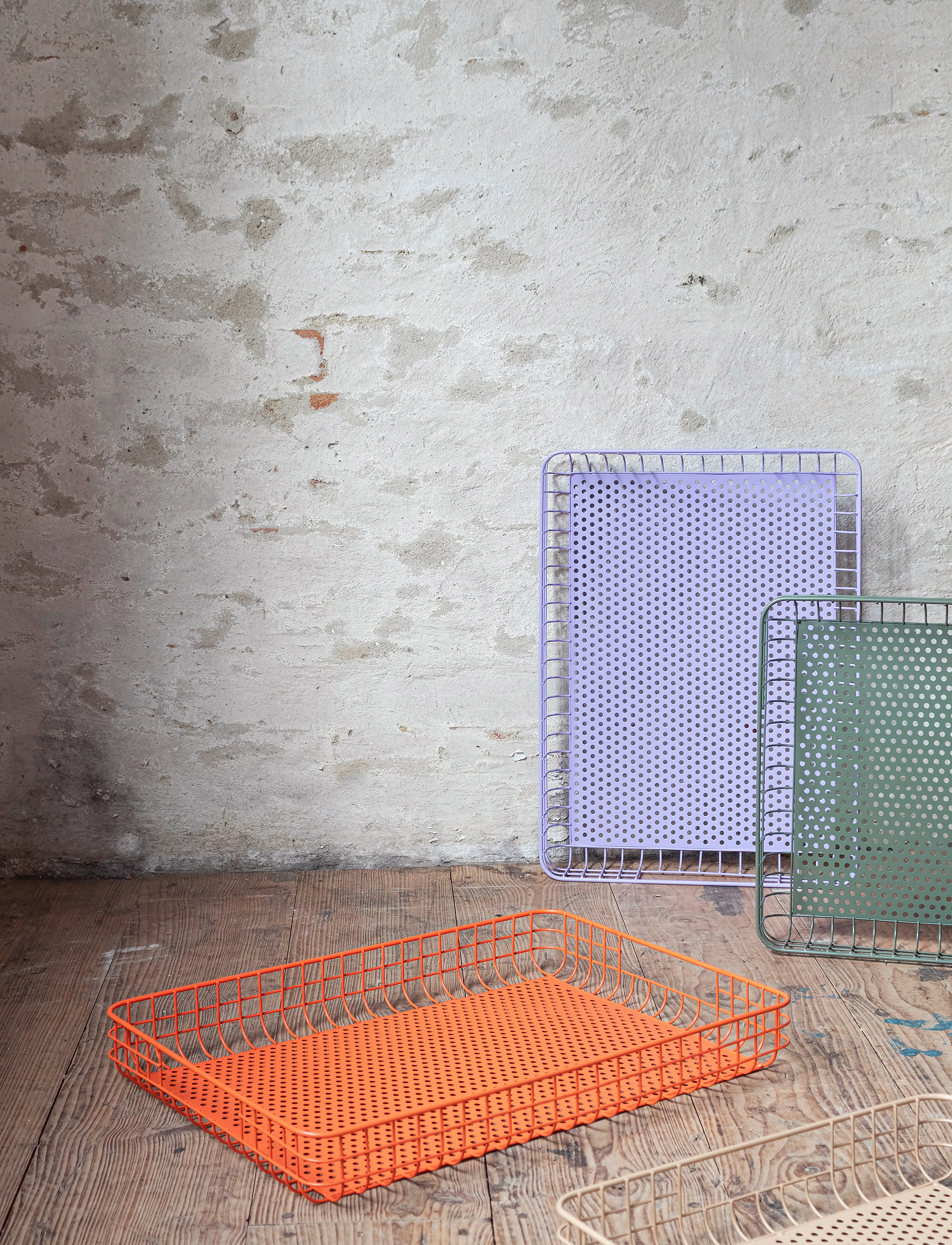 Mette Ditmer Lift Tray, One Size, Dining & Table Accessories, Orange - Trays, Homeware