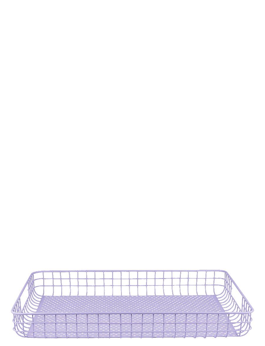 Mette Ditmer - LIFT tray - aufbewahrungskörbe - lilac - 1