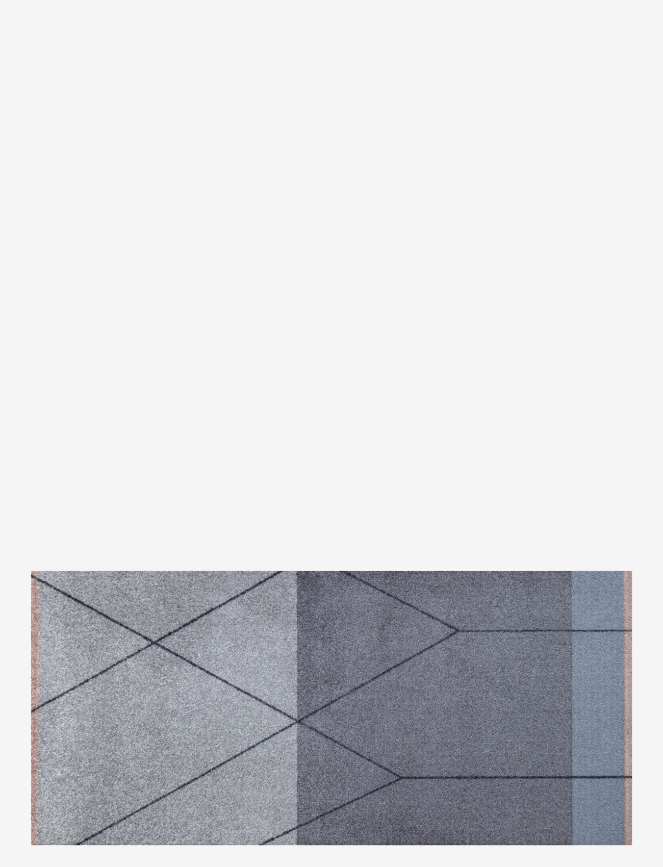 Mette Ditmer LINEA all-round mat - Tæpper - DARK GREY / grey