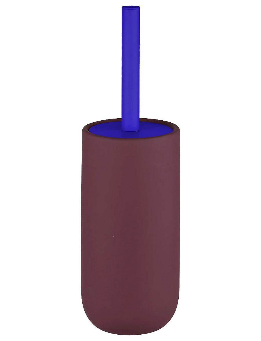 Mette Ditmer - LOTUS PLAY toilet brush holder (2 handles) - toilettenbürsten - wine - 2