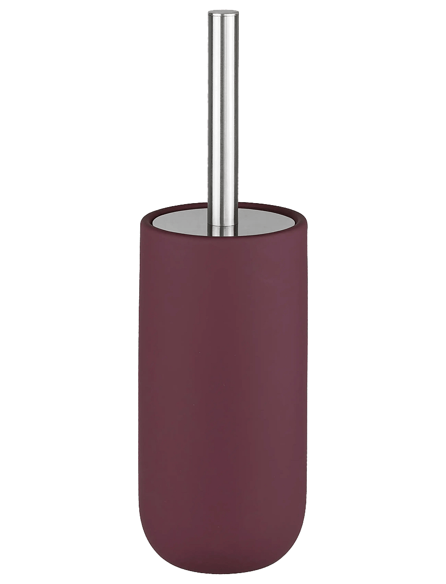 Mette Ditmer - LOTUS PLAY toilet brush holder (2 handles) - toilettenbürsten - wine - 1