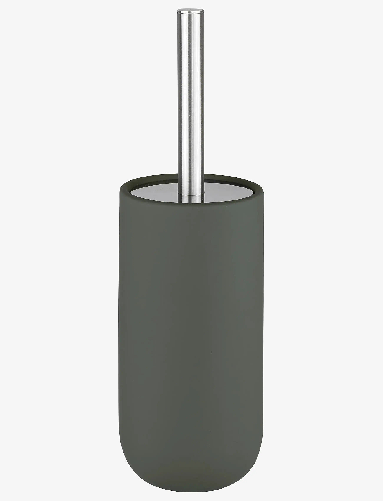 Mette Ditmer - LOTUS PLAY toilet brush holder (2 handles) - toilet brushes - dark olive - 1