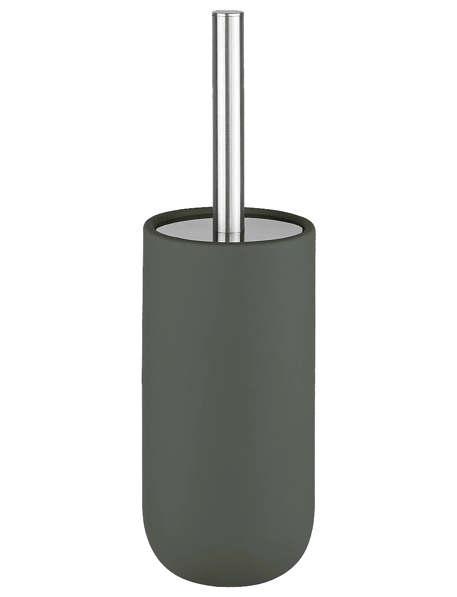 Mette Ditmer - LOTUS PLAY toilet brush holder (2 handles) - wc-harjad ja ämbrid - dark olive - 1