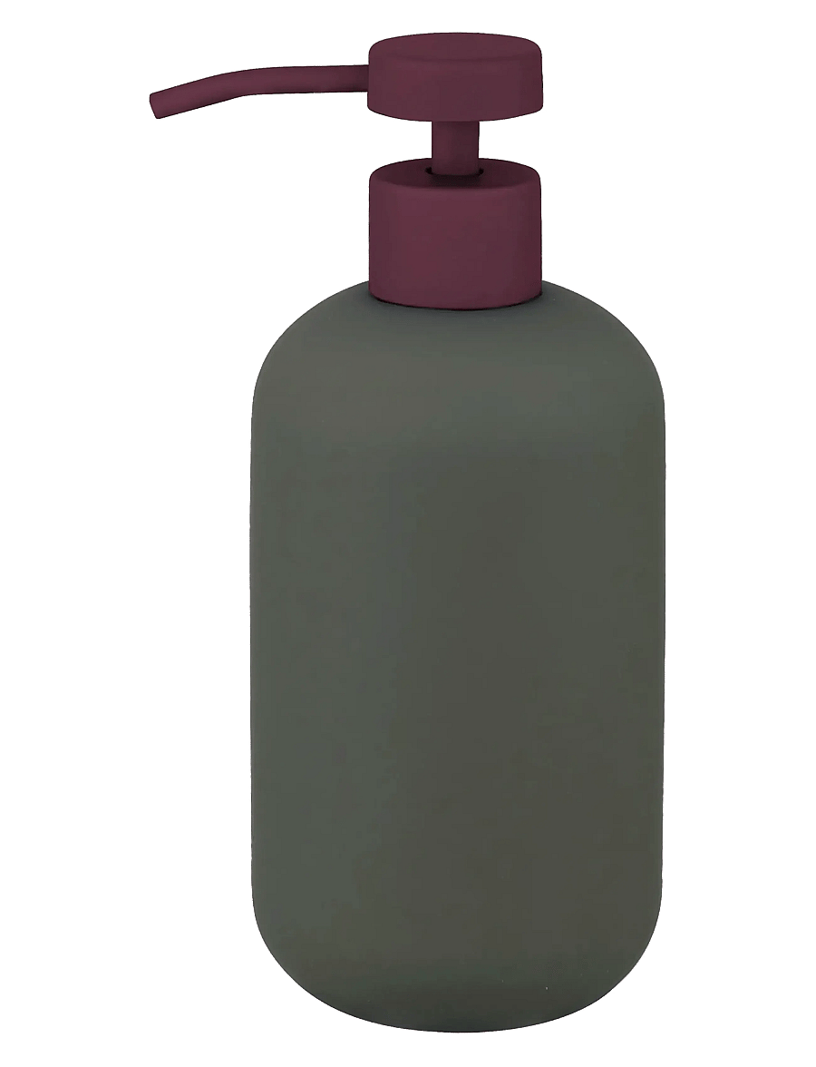 Mette Ditmer - LOTUS PLAY dispenser, tall (2 pumps) - seebidosaatorid ja -alused - dark olive - 2