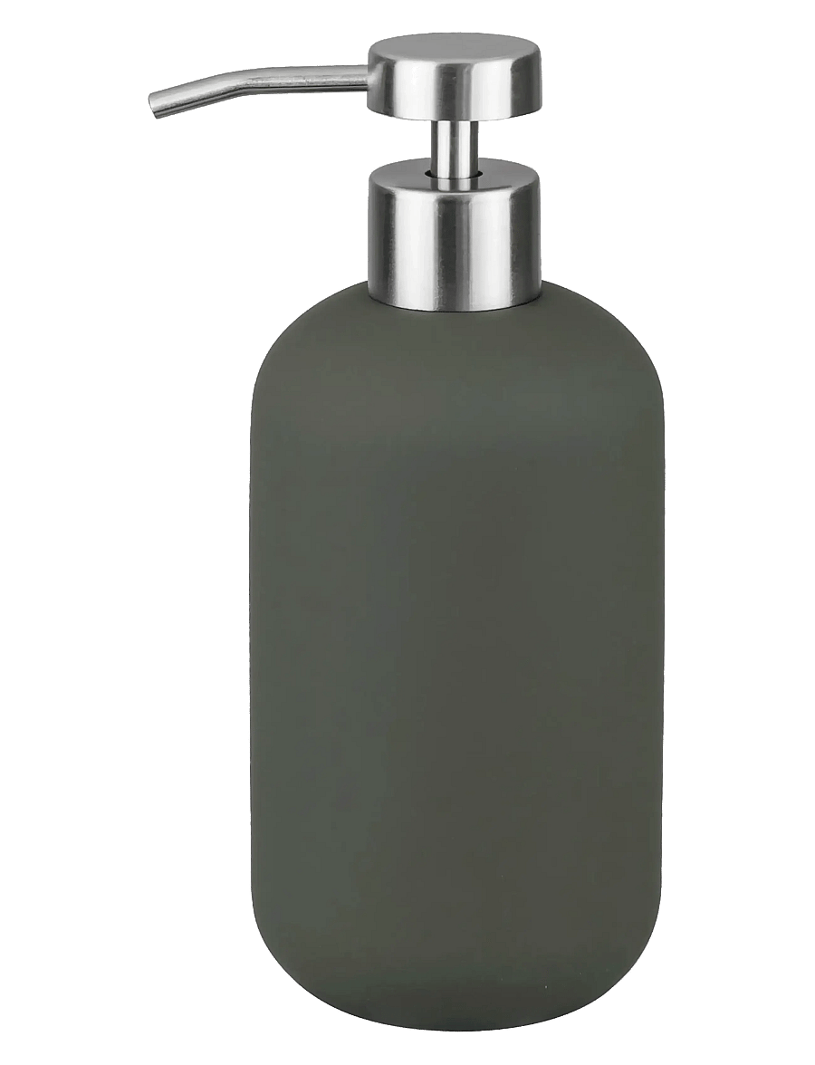 Mette Ditmer - LOTUS PLAY dispenser, tall (2 pumps) - seebidosaatorid ja -alused - dark olive - 1