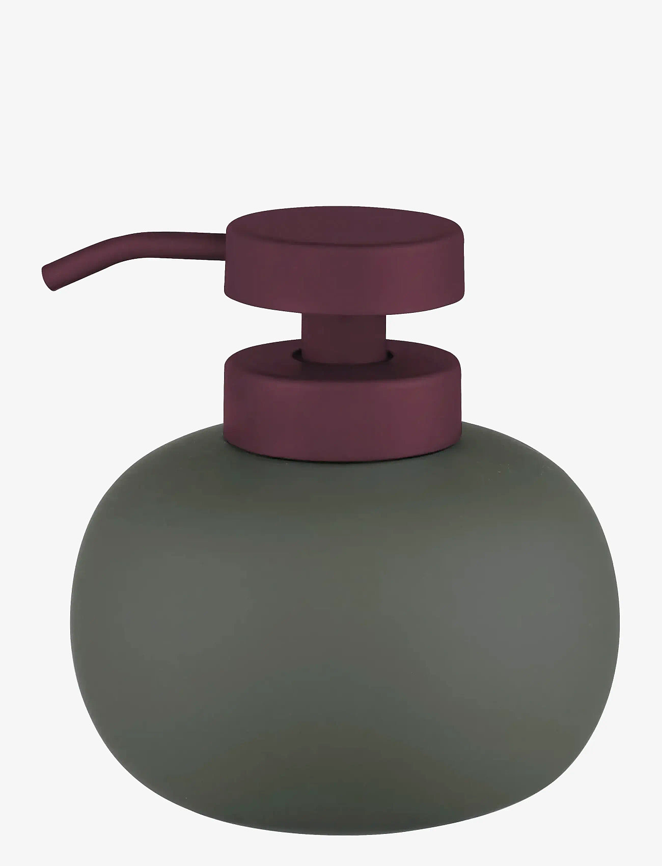Mette Ditmer - LOTUS PLAY dispenser, low (2 pumps) - sæbedispensere & sæbeskåle - dark olive - 2