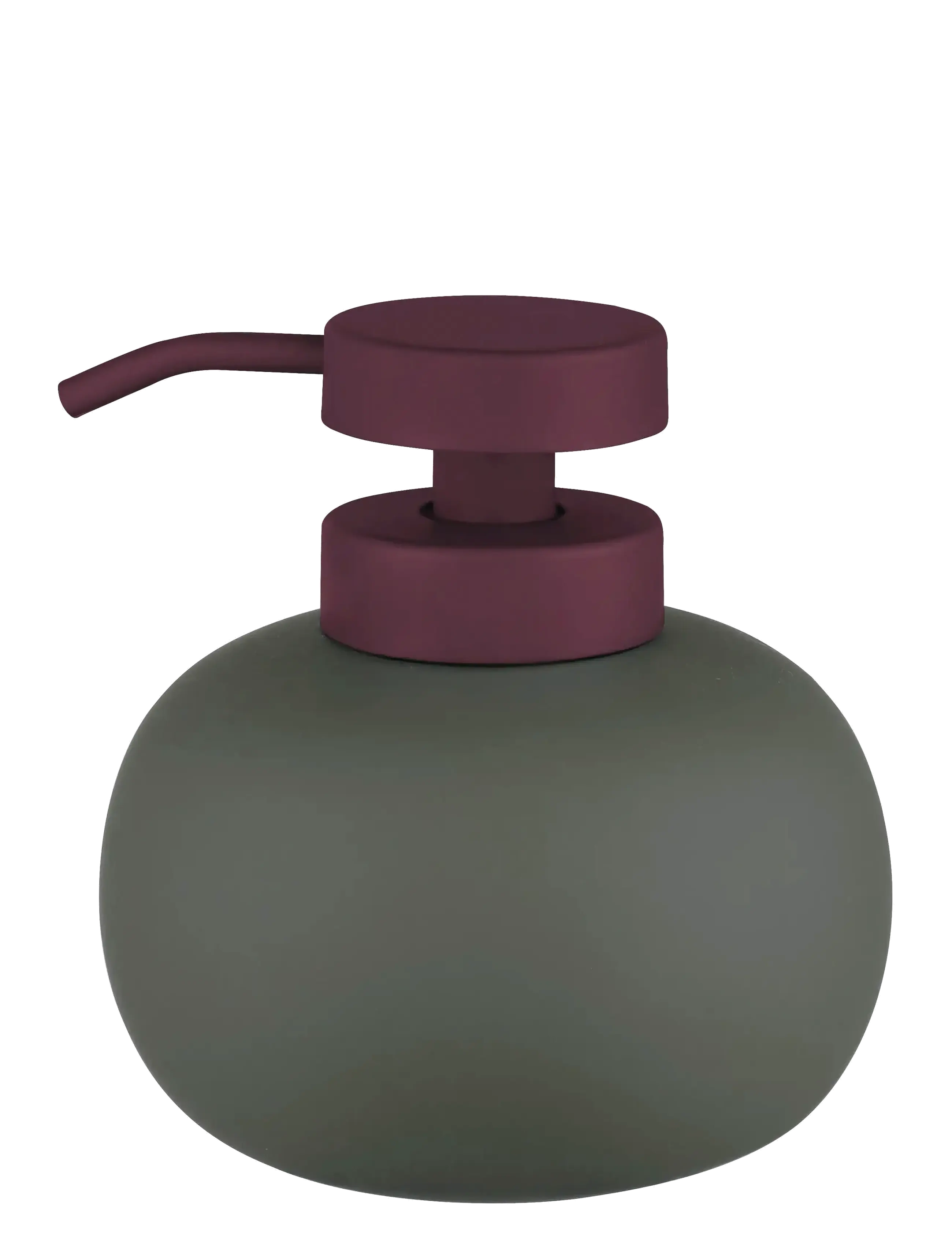 Mette Ditmer - LOTUS PLAY dispenser, low (2 pumps) - seifenspender & seifenschalen - dark olive - 2