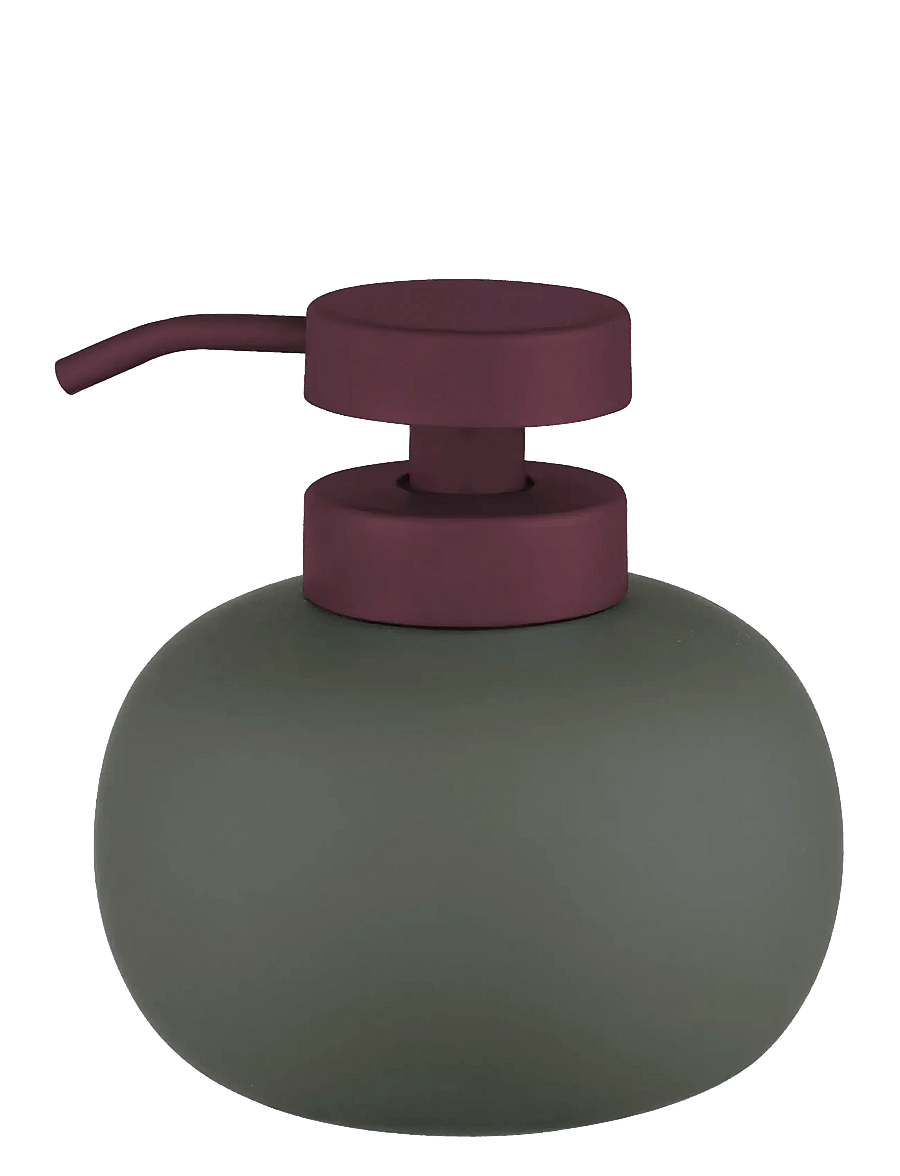 Mette Ditmer - LOTUS PLAY dispenser, low (2 pumps) - seebidosaatorid ja -alused - dark olive - 2
