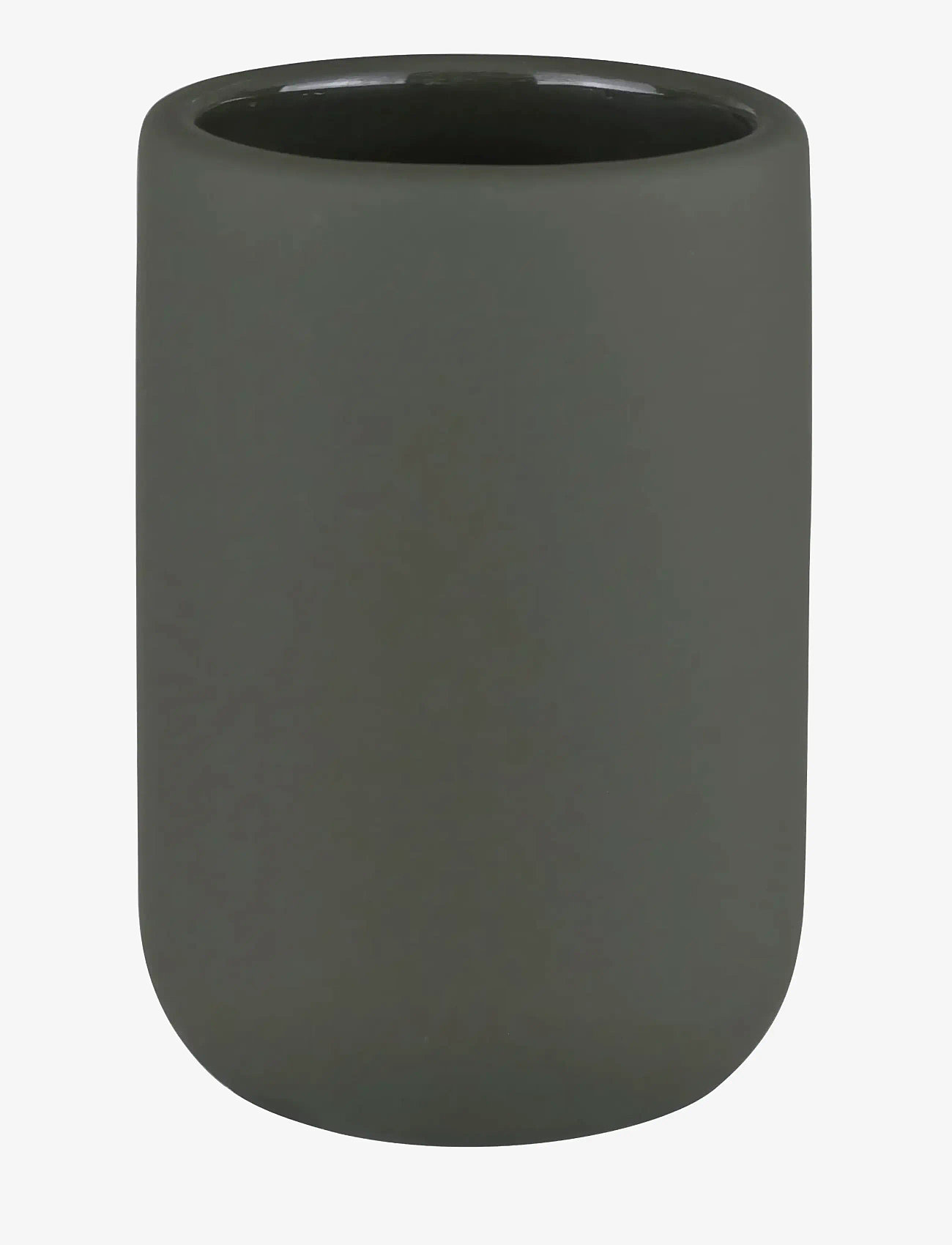 Mette Ditmer - LOTUS PLAY toothbrush holder - tandbørsteholdere - dark olive - 0