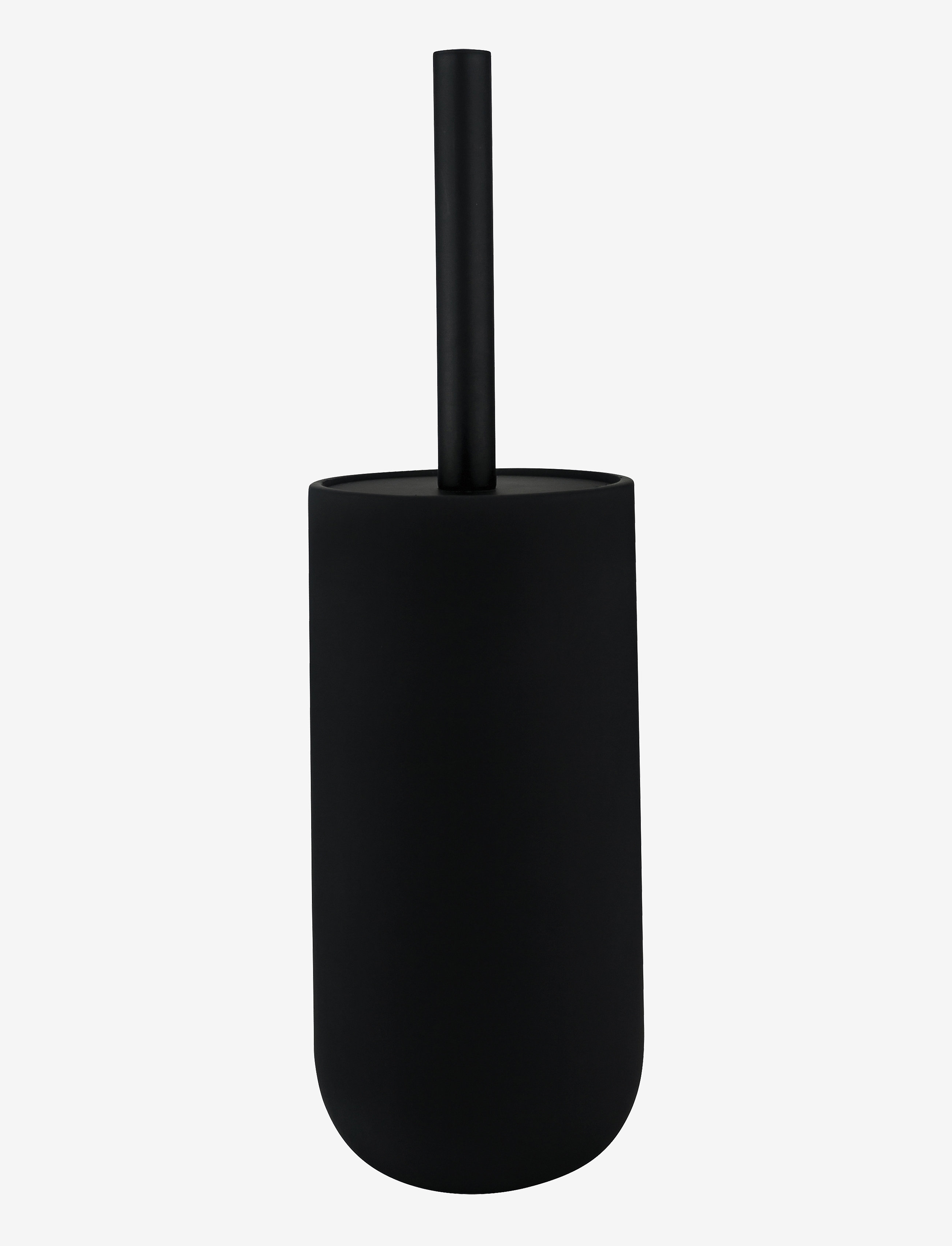 Mette Ditmer Lotus Toilet Brush, Ø10X10 cm, Bathroom Interior, Schwarz - Brushes, Homeware