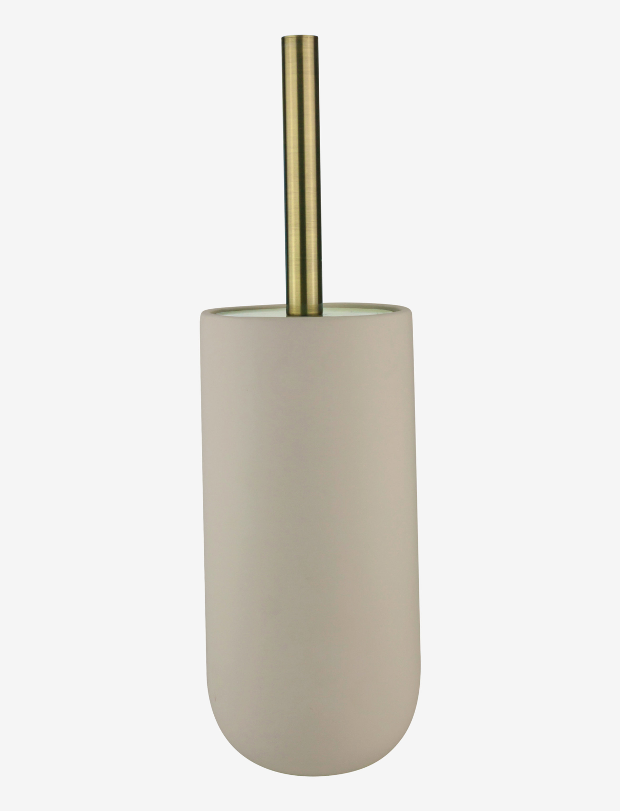 Mette Ditmer Lotus Toilet Brush, Toiletbørste, Beige, Str: Ø10X21CM