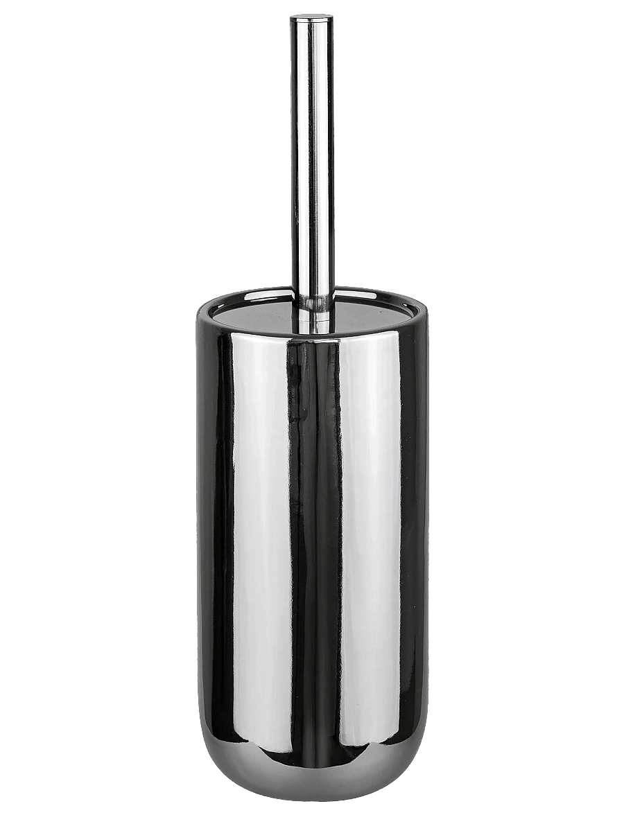 Mette Ditmer - LOTUS toilet brush holder - toilettenbürsten - chrome - 1