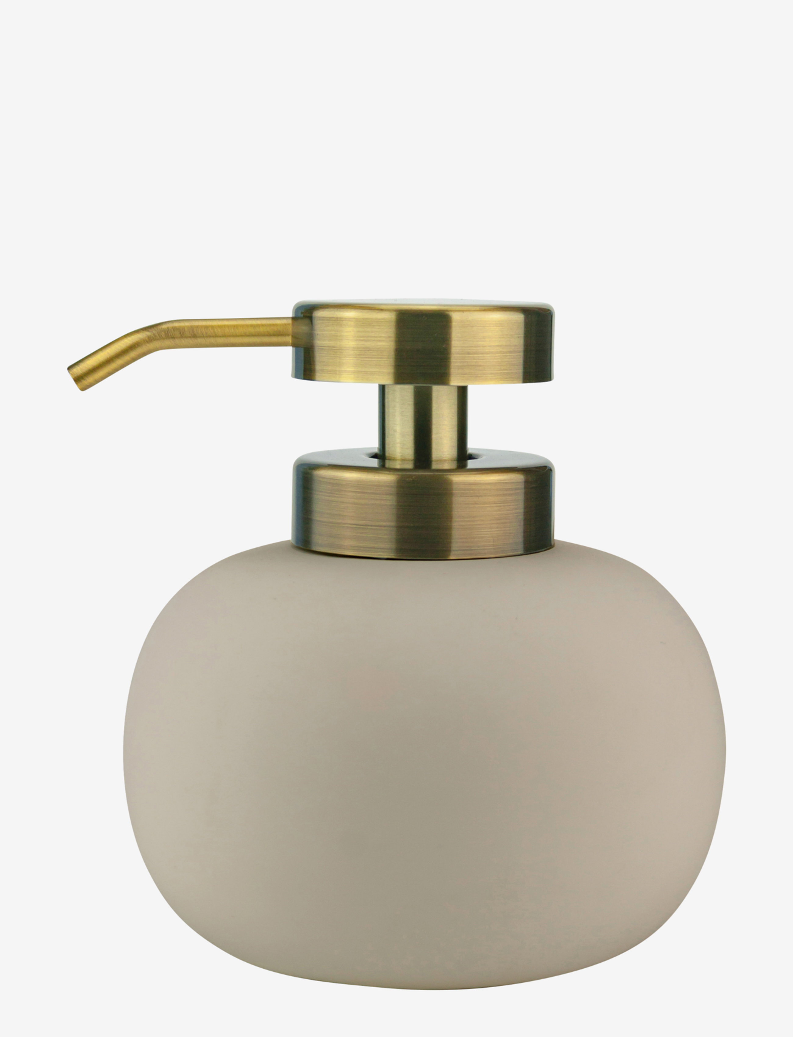 Mette Ditmer Lotus Dispenser, Soap Pumps & Soap Kop, Beige, Str: H13CM