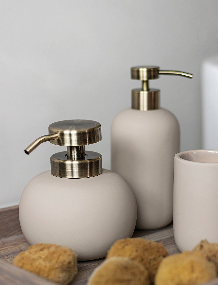Mette Ditmer - LOTUS Dispenser - seifenspender & seifenschalen - sand - 2