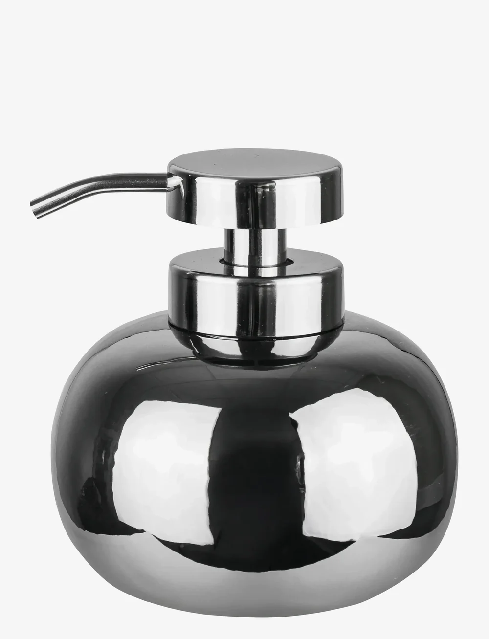 Mette Ditmer - LOTUS dispenser, low - seifenspender & seifenschalen - chrome - 0