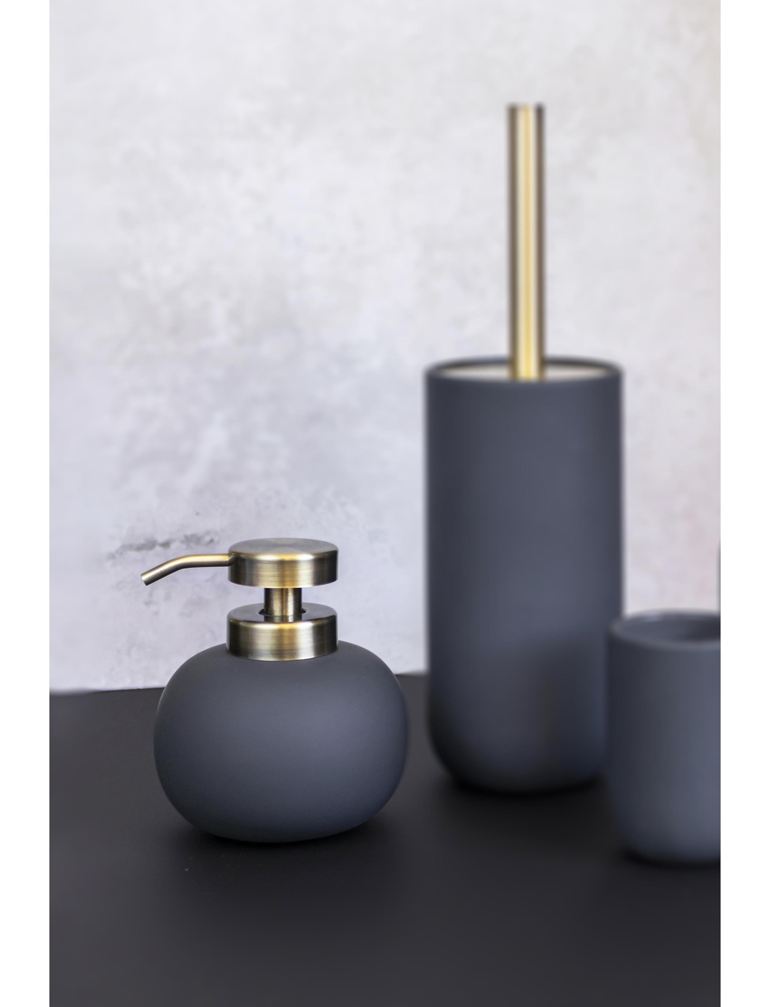 Mette Ditmer - LOTUS Dispenser - tvålpumpar, tvålkoppar & tvålfat - anthracite - 1