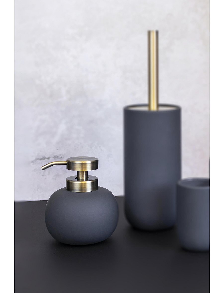 Mette Ditmer - LOTUS Dispenser - seifenspender & seifenschalen - anthracite - 1