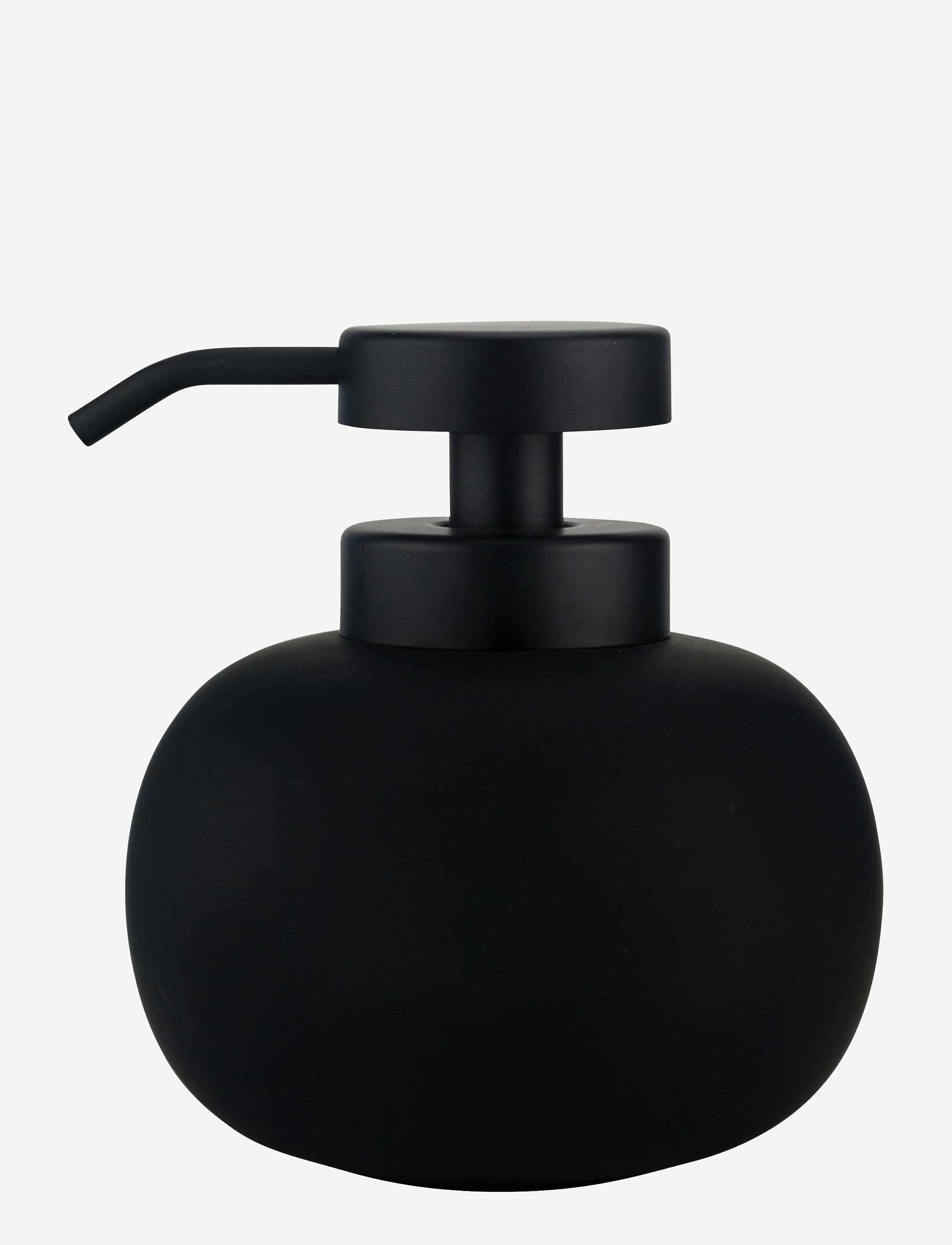 Mette Ditmer Lotus Dispenser, H13 cm, Bathroom Interior, Schwarz - Soap Pumps & Cups, Homeware