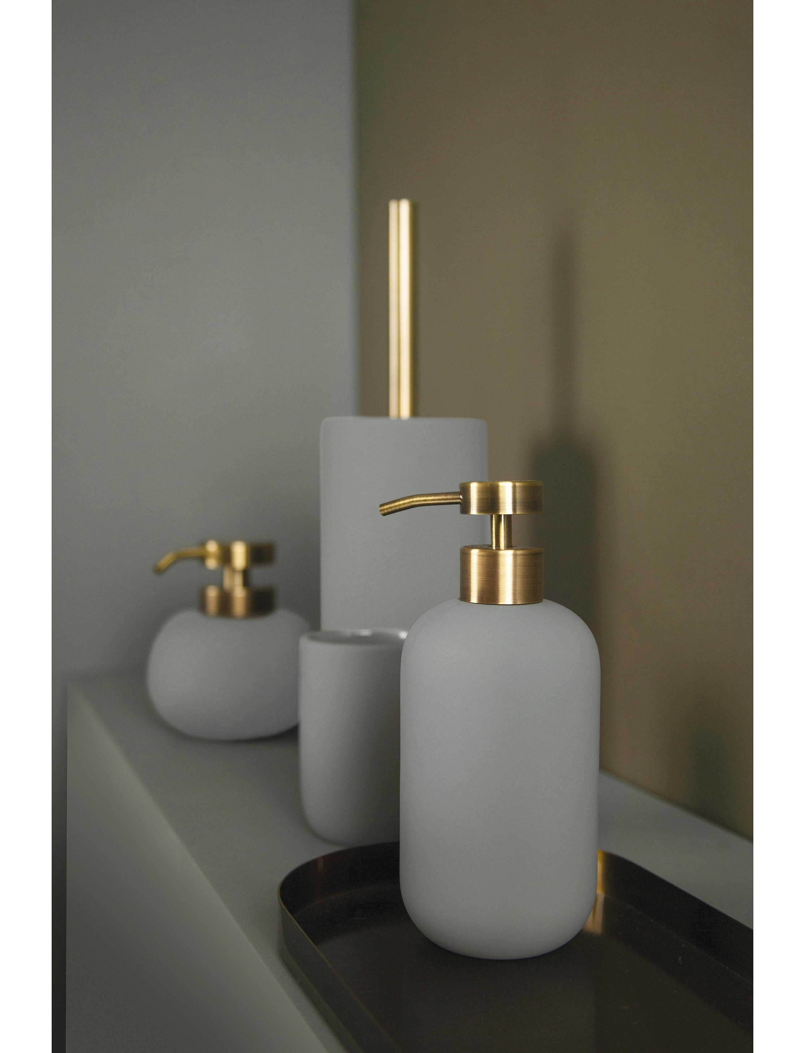 Mette Ditmer - LOTUS Dispenser - soap dispensers & dishes - frost green - 1