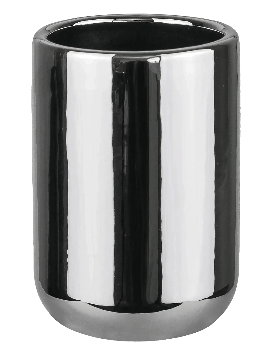 Mette Ditmer - LOTUS toothbrush holder - hambaharjahoidjad - chrome - 1