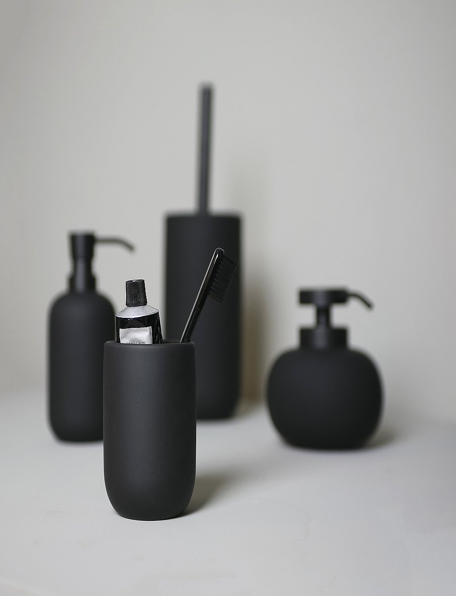 Mette Ditmer - LOTUS Tumbler - zahnbürstenhalter - black - 2