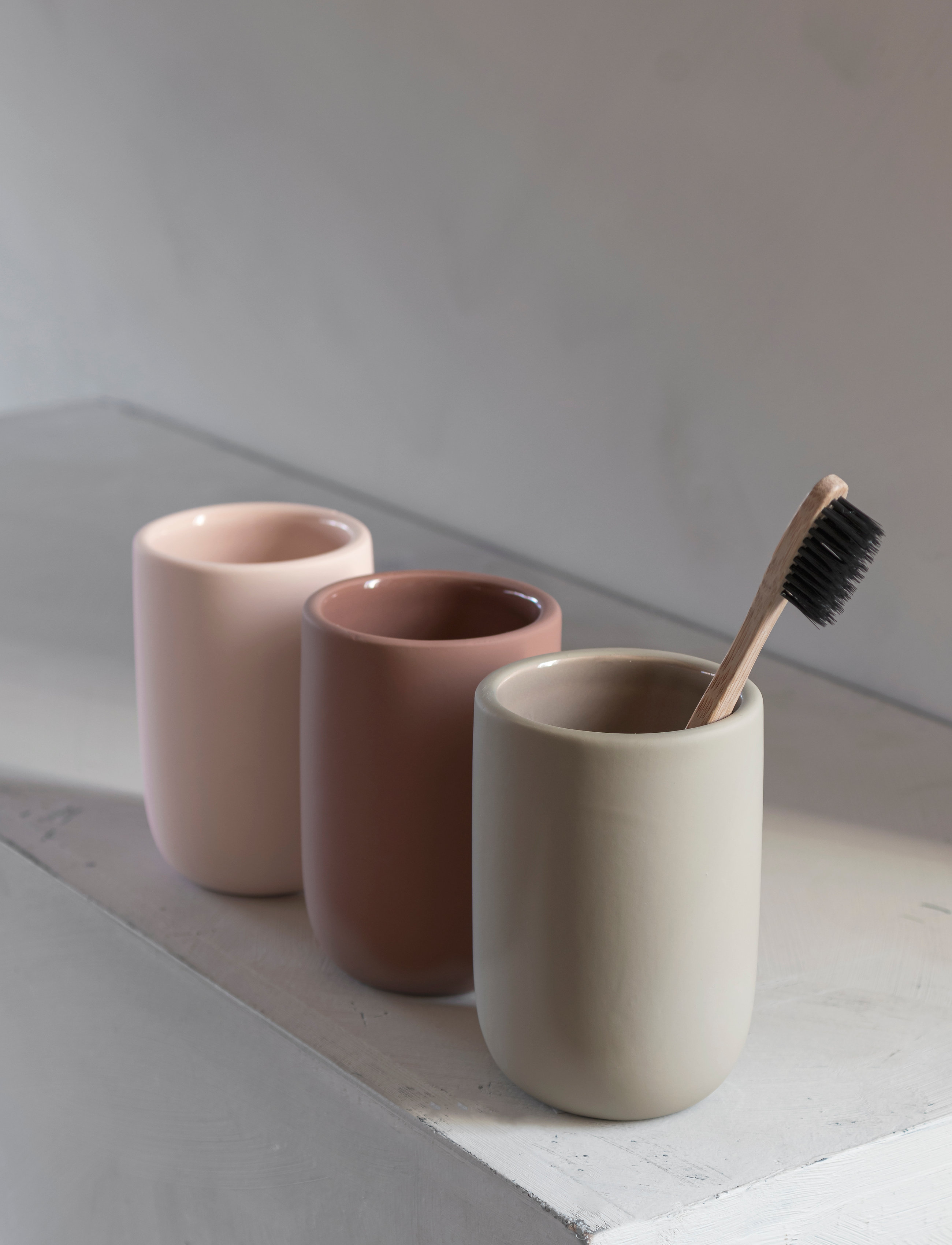 Mette Ditmer - LOTUS Tumbler - zahnbürstenhalter - sand - 4