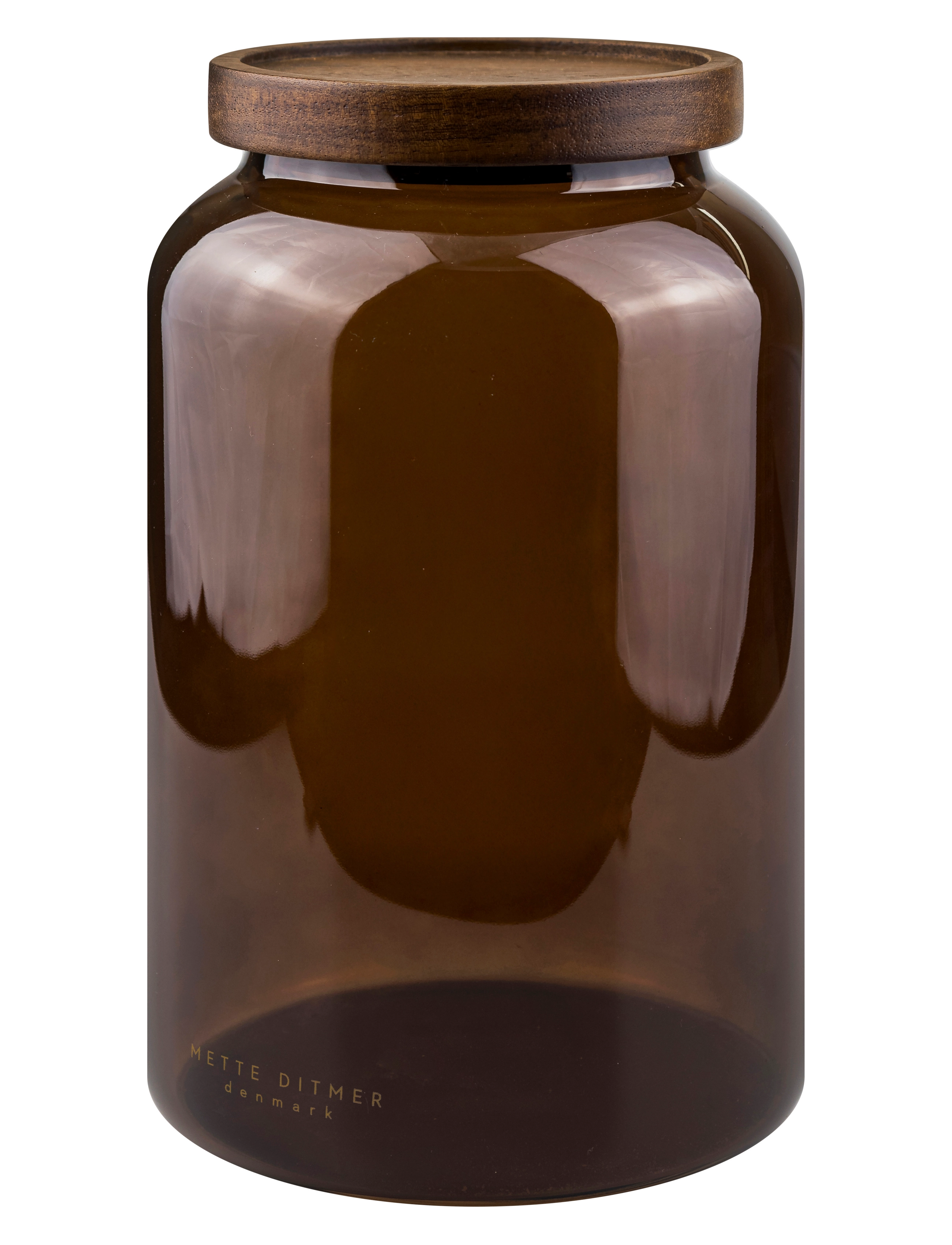 Mette Ditmer Luna Jar, Køkkenkrukke, Brun, Str: 2 L