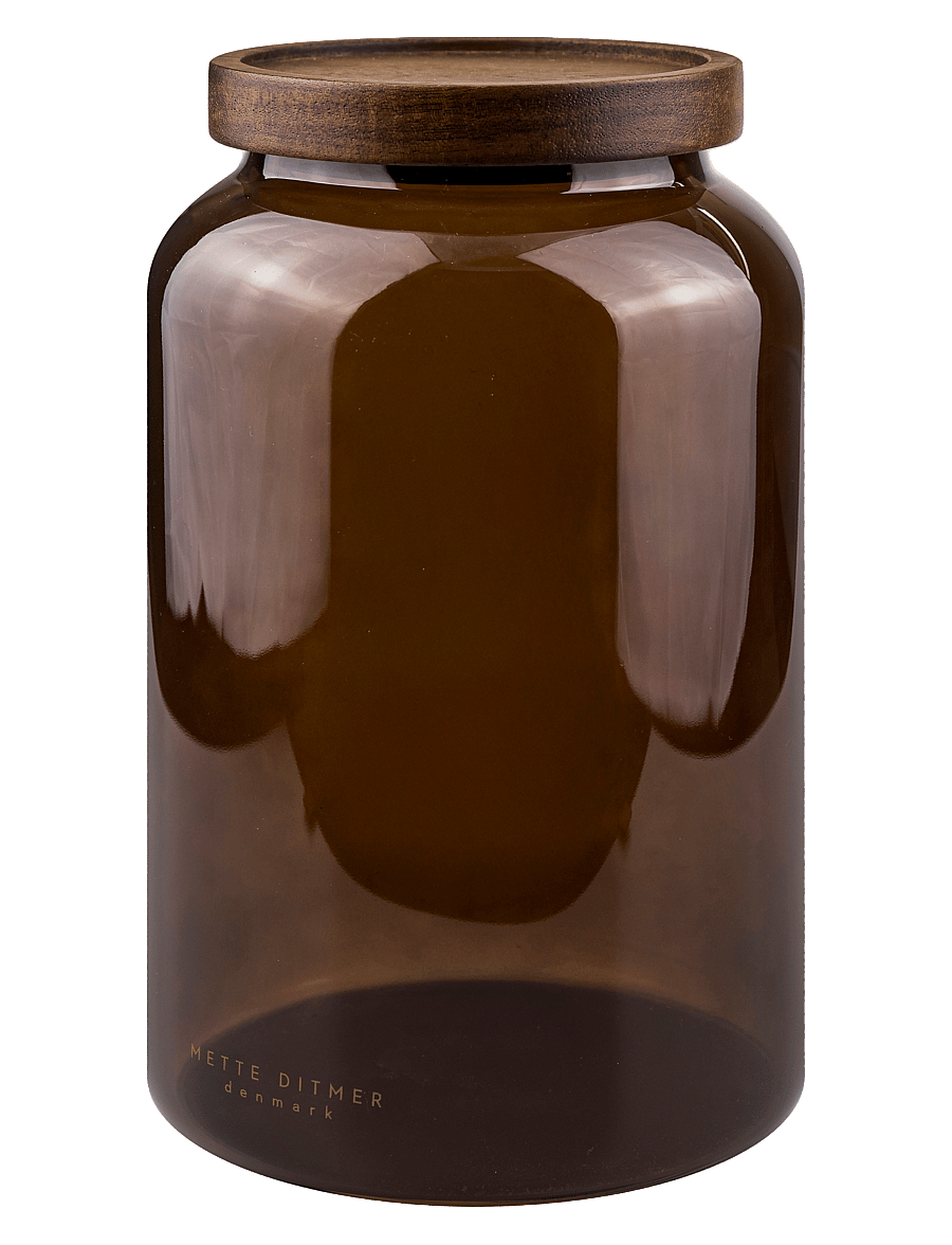 Mette Ditmer - LUNA jar - säilituspurgid - brown - 1