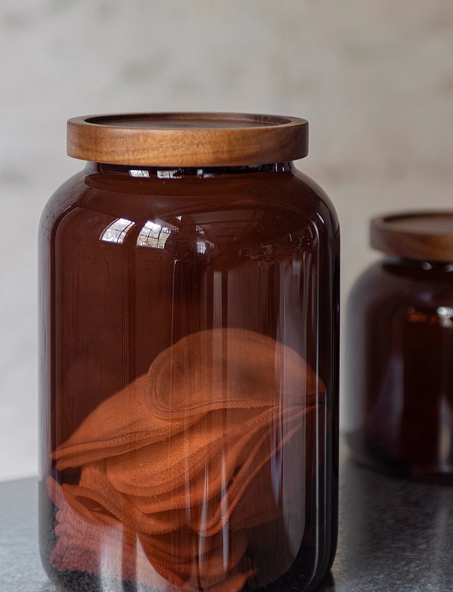 Mette Ditmer - LUNA jar - säilituspurgid - brown - 0