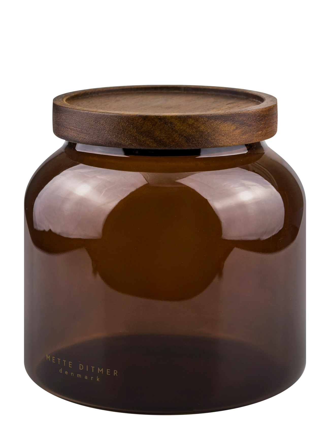 Mette Ditmer Luna Jar, Køkkenkrukke, Brun, Str: 1.2 L