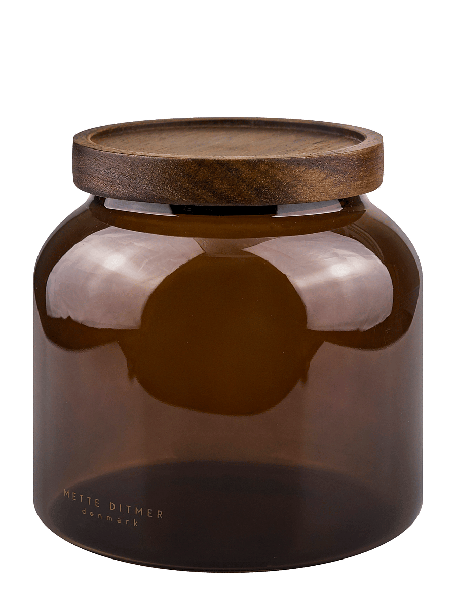 Mette Ditmer - LUNA jar - vorratsgläser - brown - 1