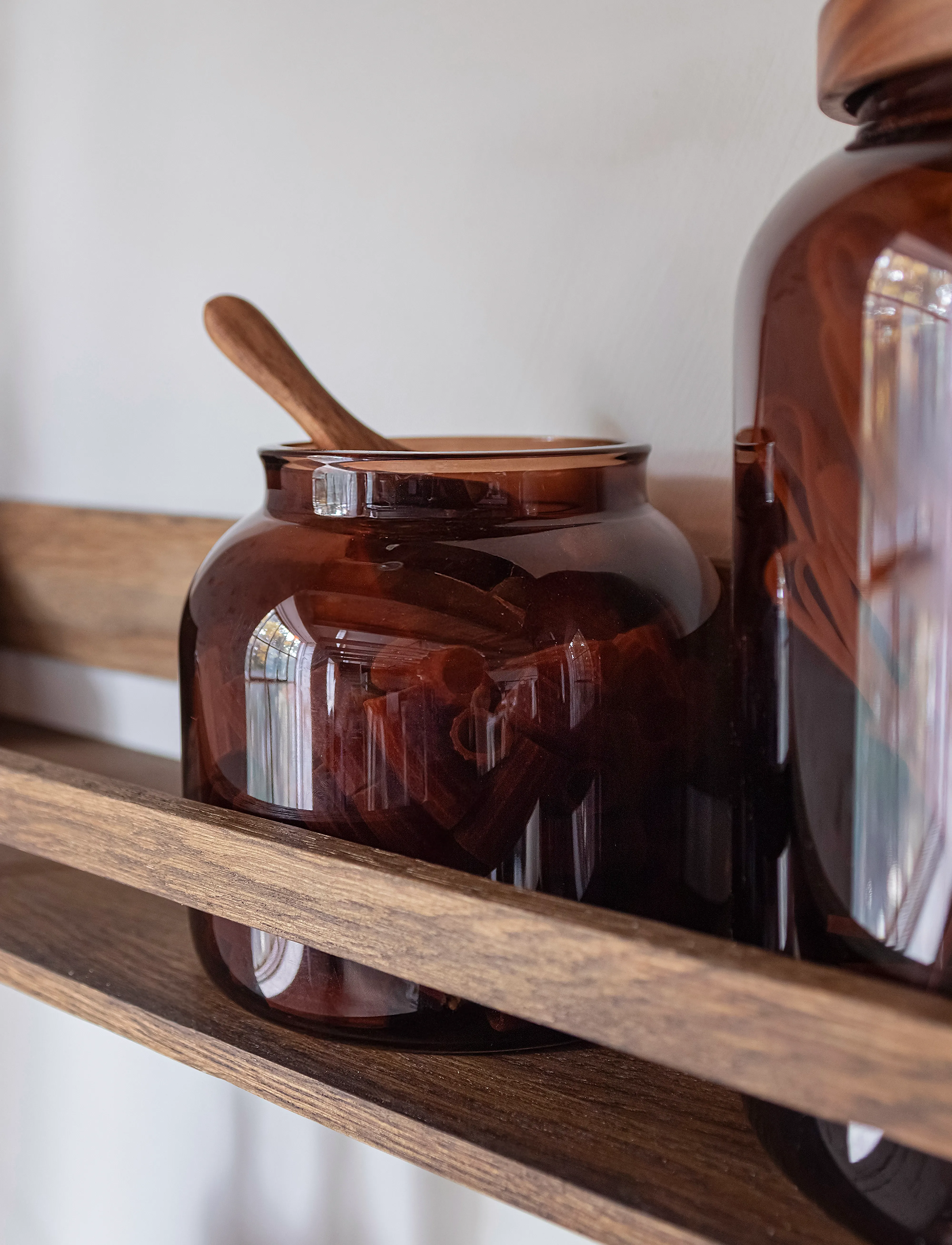 Mette Ditmer - LUNA jar - vorratsgläser - brown - 3