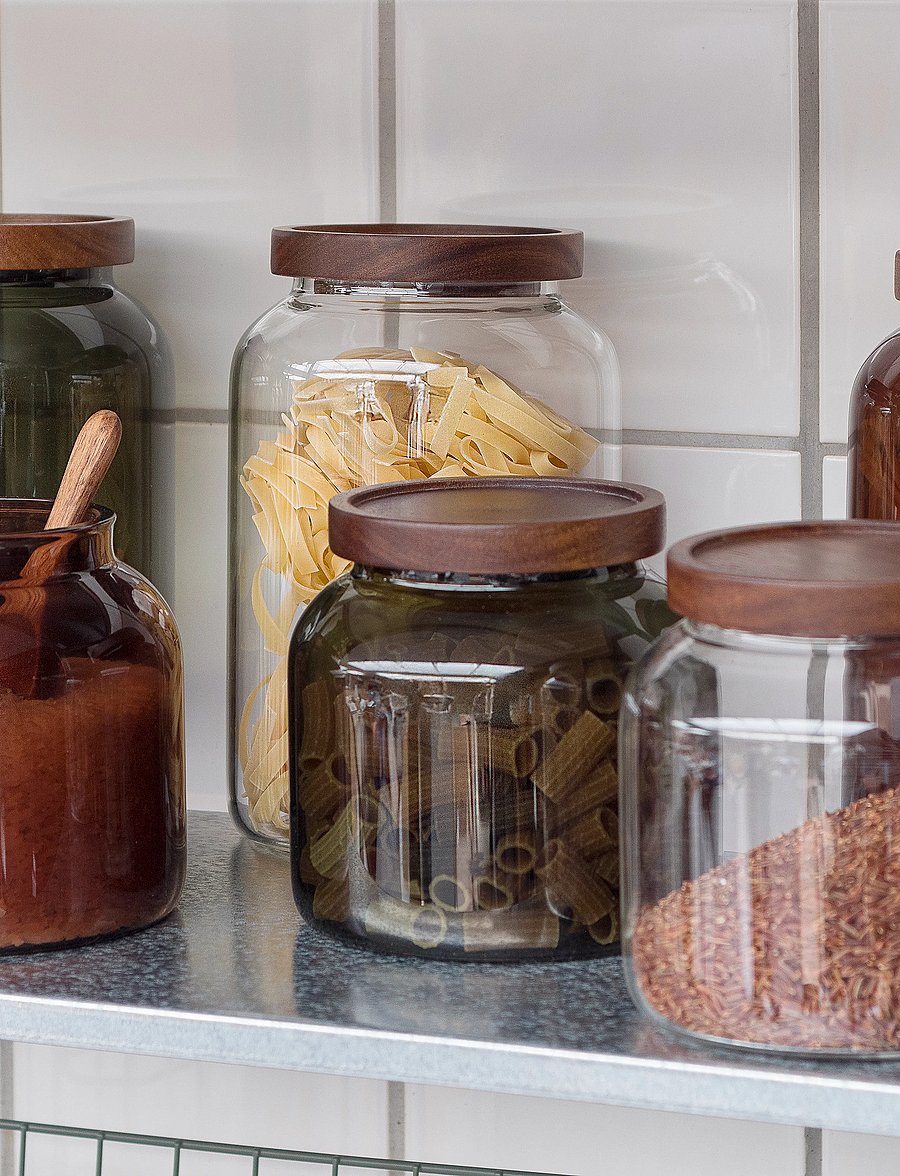 Mette Ditmer - LUNA jar - vorratsgläser - brown - 4