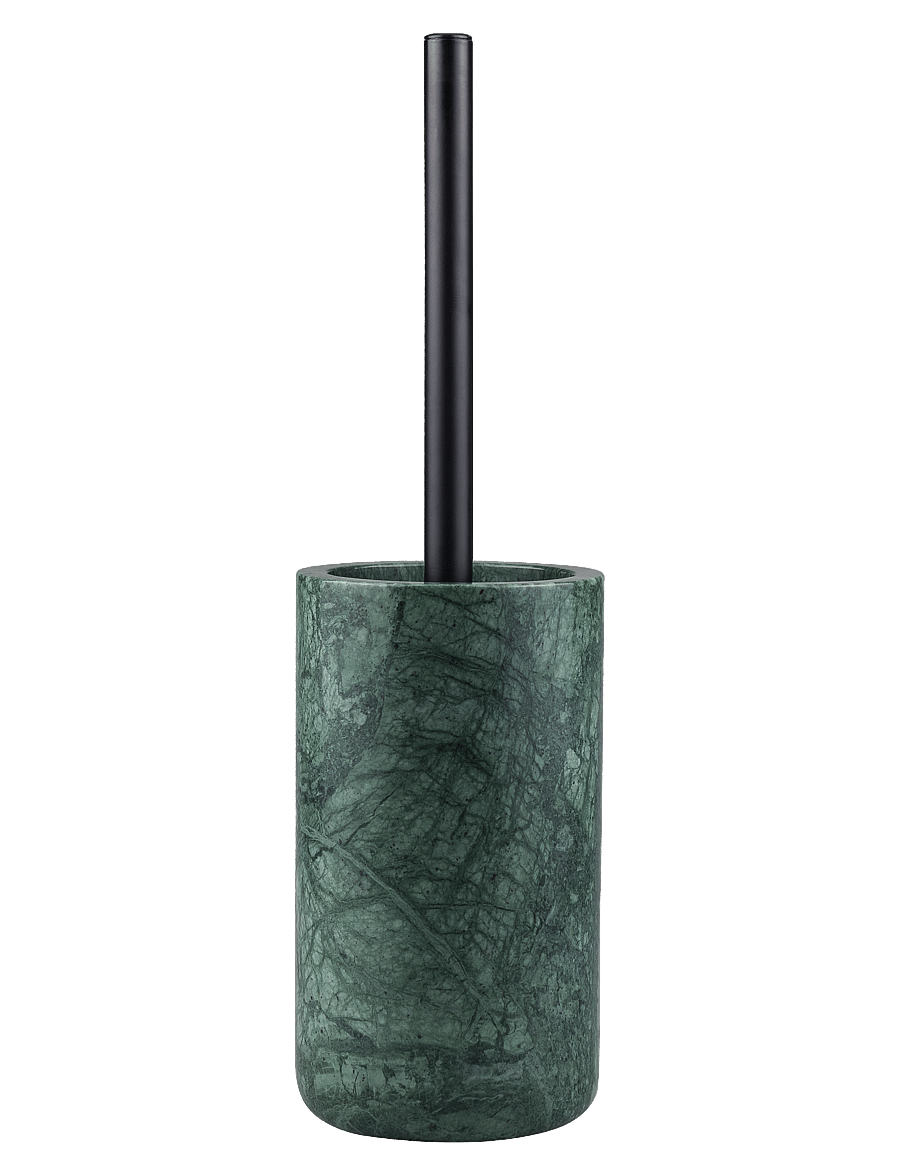 Mette Ditmer - MARBLE toilet brush holder - toilettenbürsten - dark forest - 1