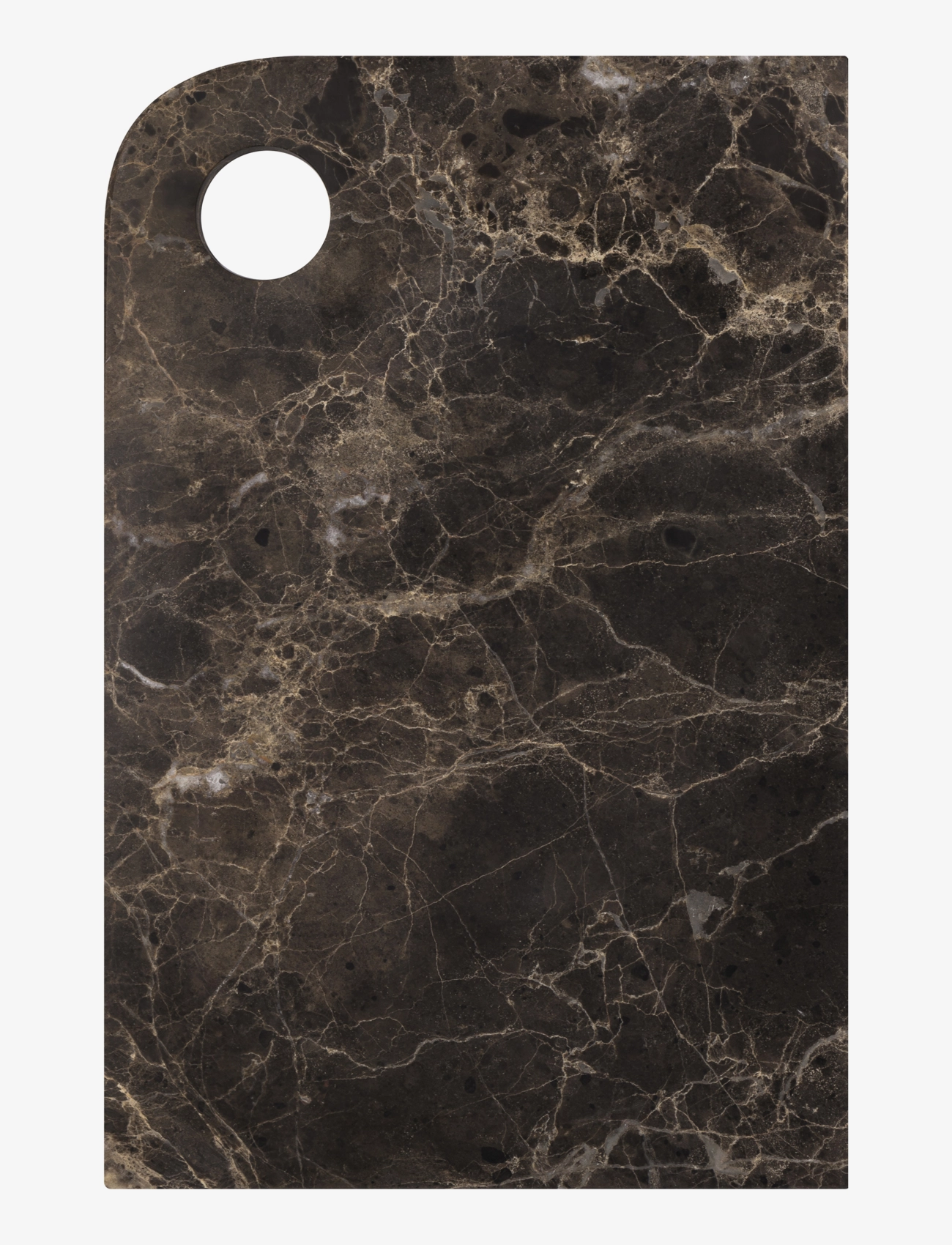 Mette Ditmer Marble Serving Board, Serveringsfad, Brun, Str: W20X L30X H1CM