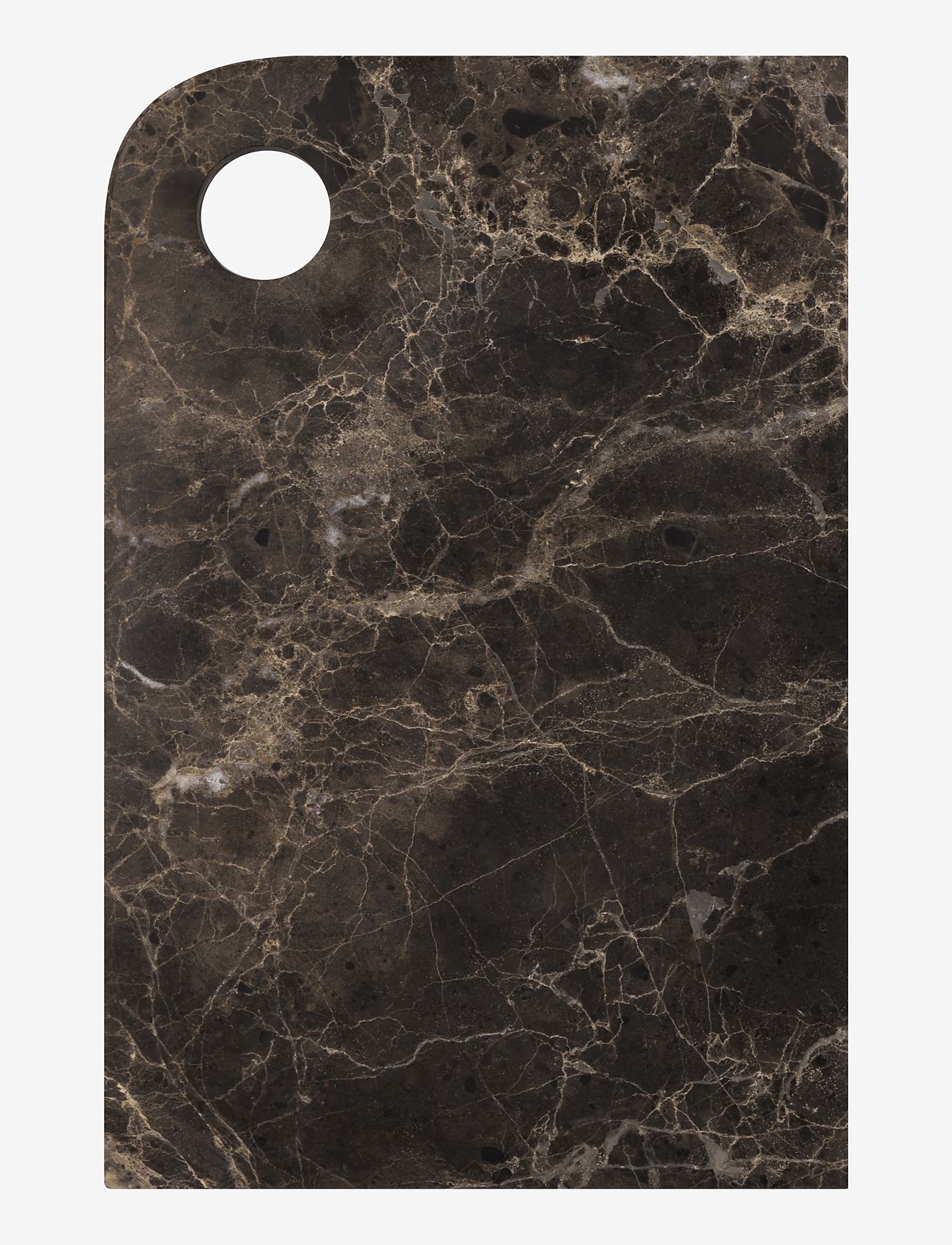 Mette Ditmer - MARBLE serving board - serverings- & anretningsfade - brown - 1
