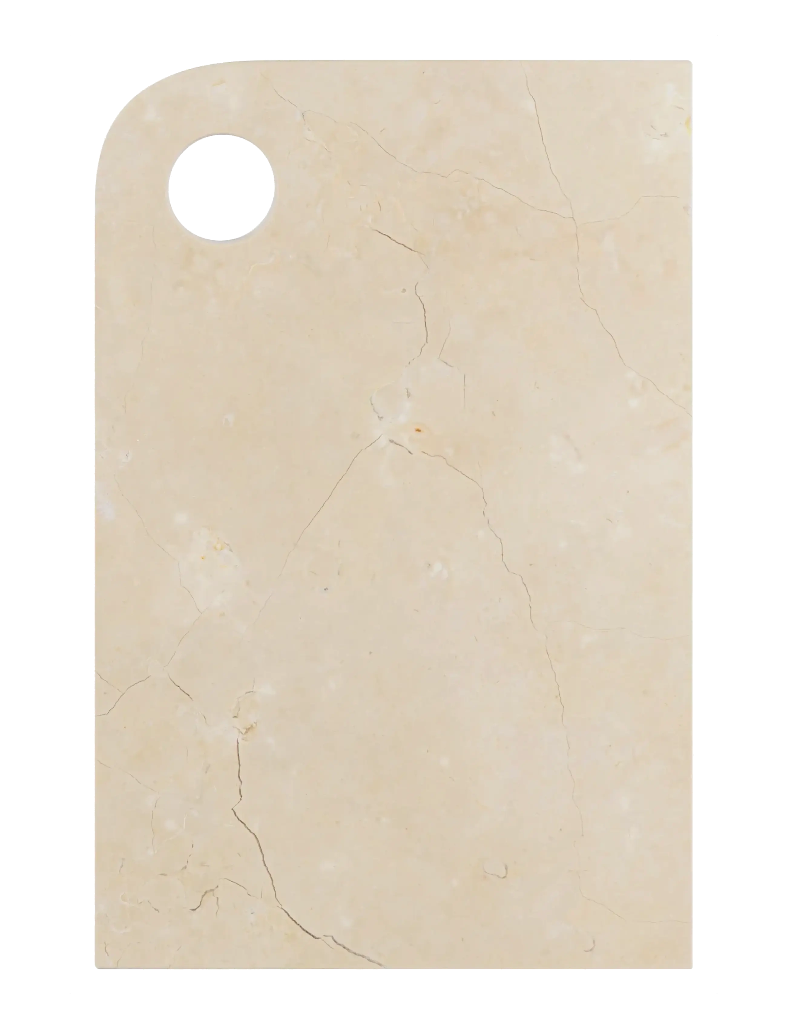 Mette Ditmer Marble Serving Board, Medium, Tapas Boards & Sæt, Beige, Str: ONE SIZE