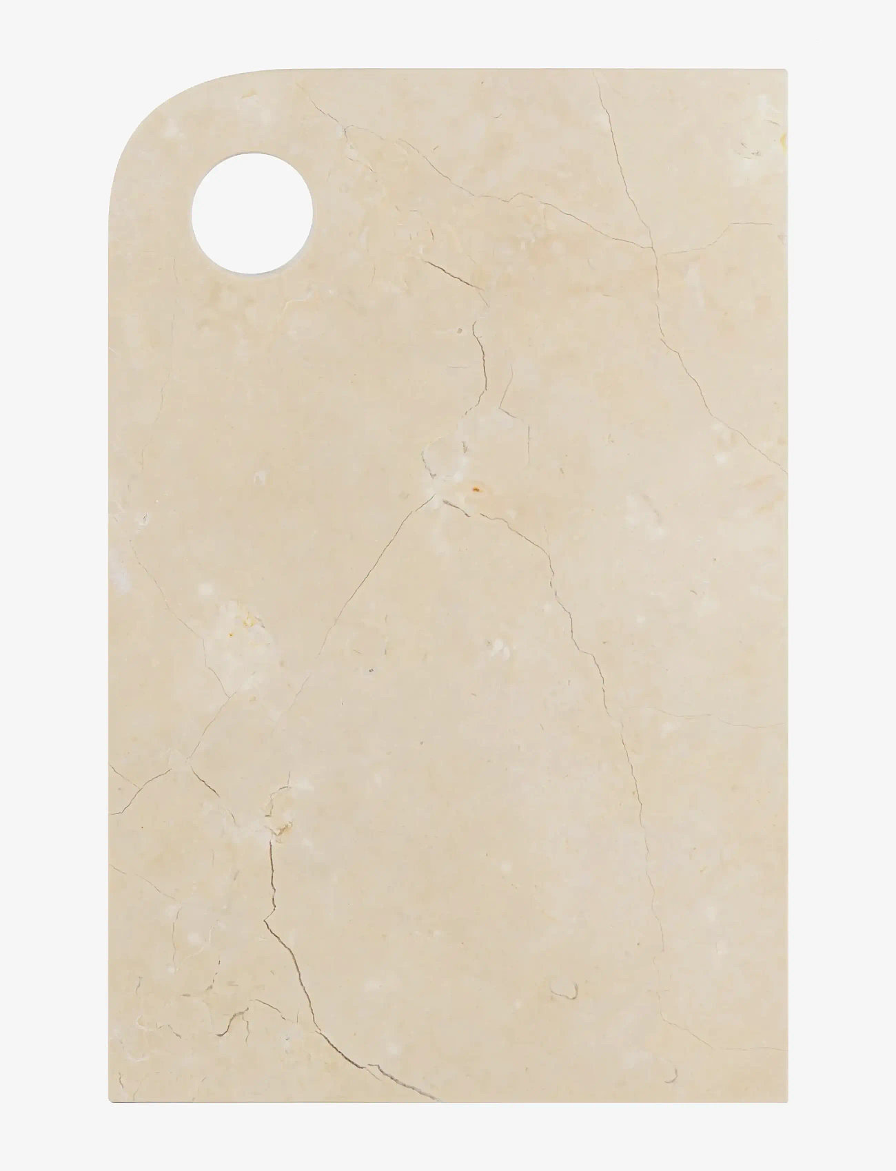 Mette Ditmer - MARBLE serving board, medium - tapasbretter & -sets - sand - 1