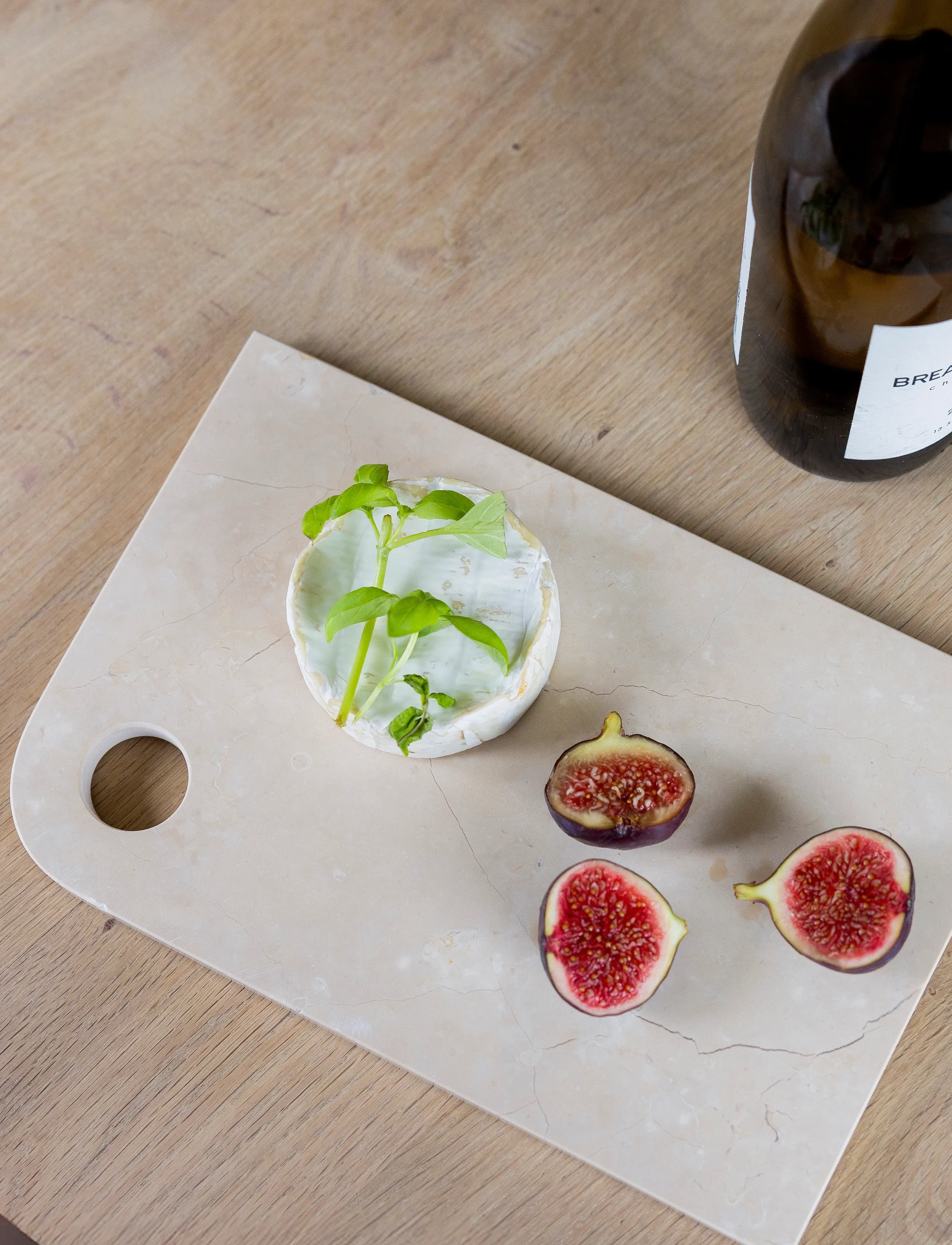 Mette Ditmer Marble Serving Board, Medium, One Size, Dishes, Beige - Tapas Boards & Sets, Homeware