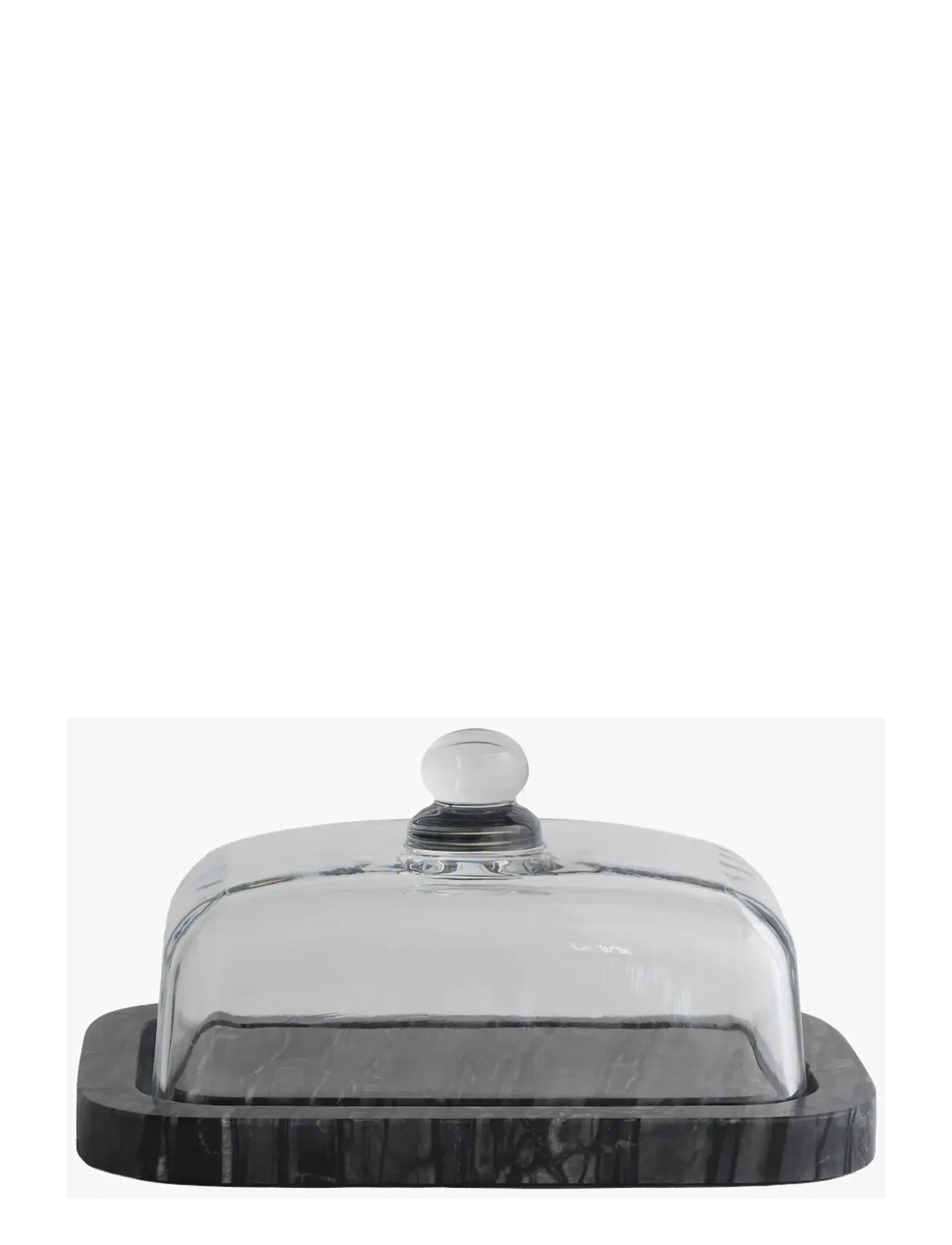 Mette Ditmer MARBLE butter box - Mette Ditmer - BLACK / GREY / black