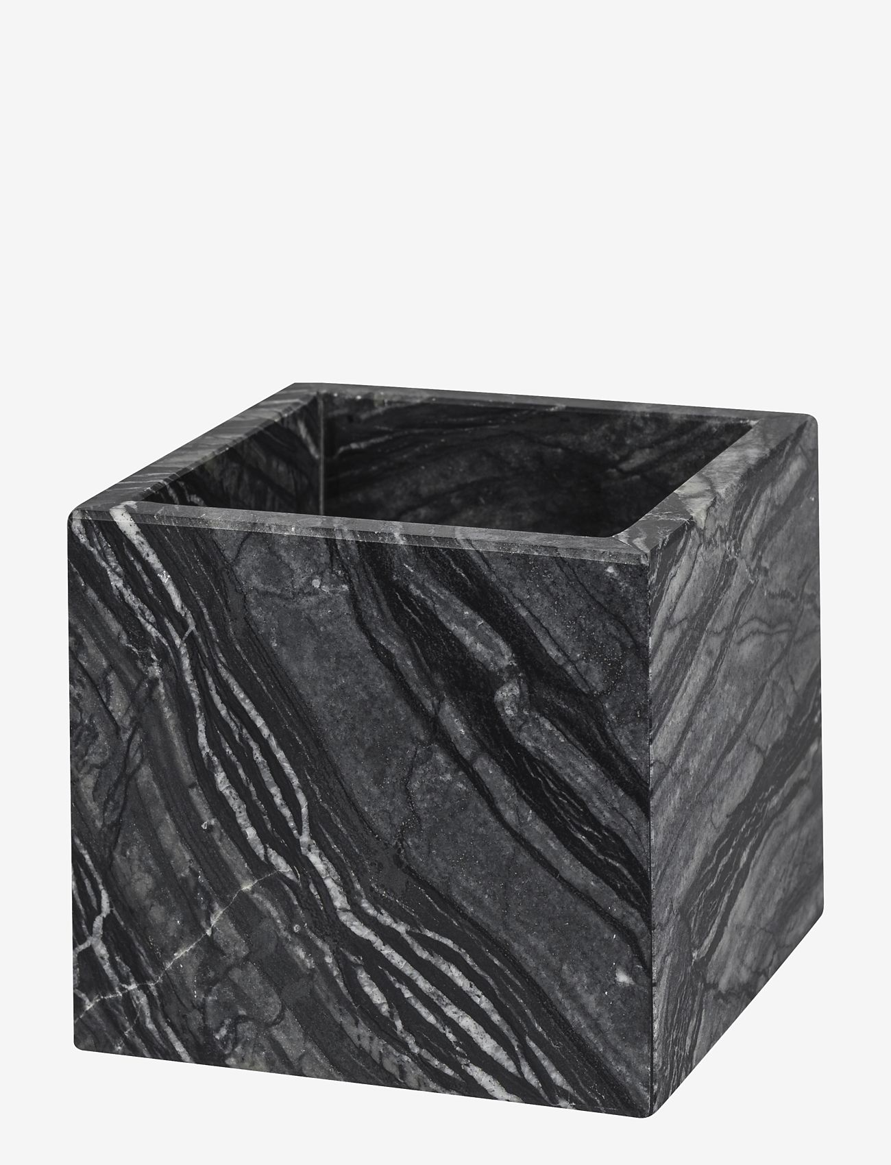 Mette Ditmer - MARBLE cube - aufbewahrungsboxen - black / grey - 1