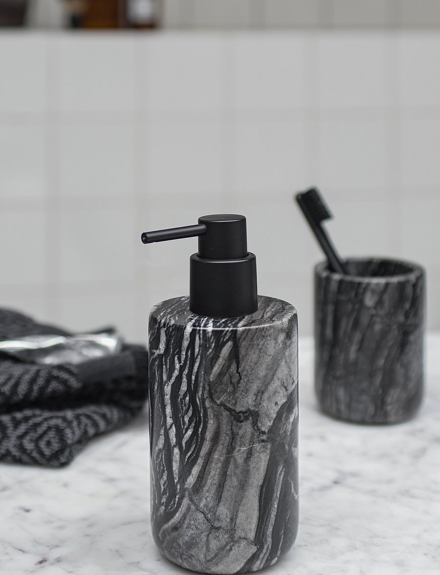 Mette Ditmer - MARBLE dispenser - nach preis einkaufen - black / grey - 0