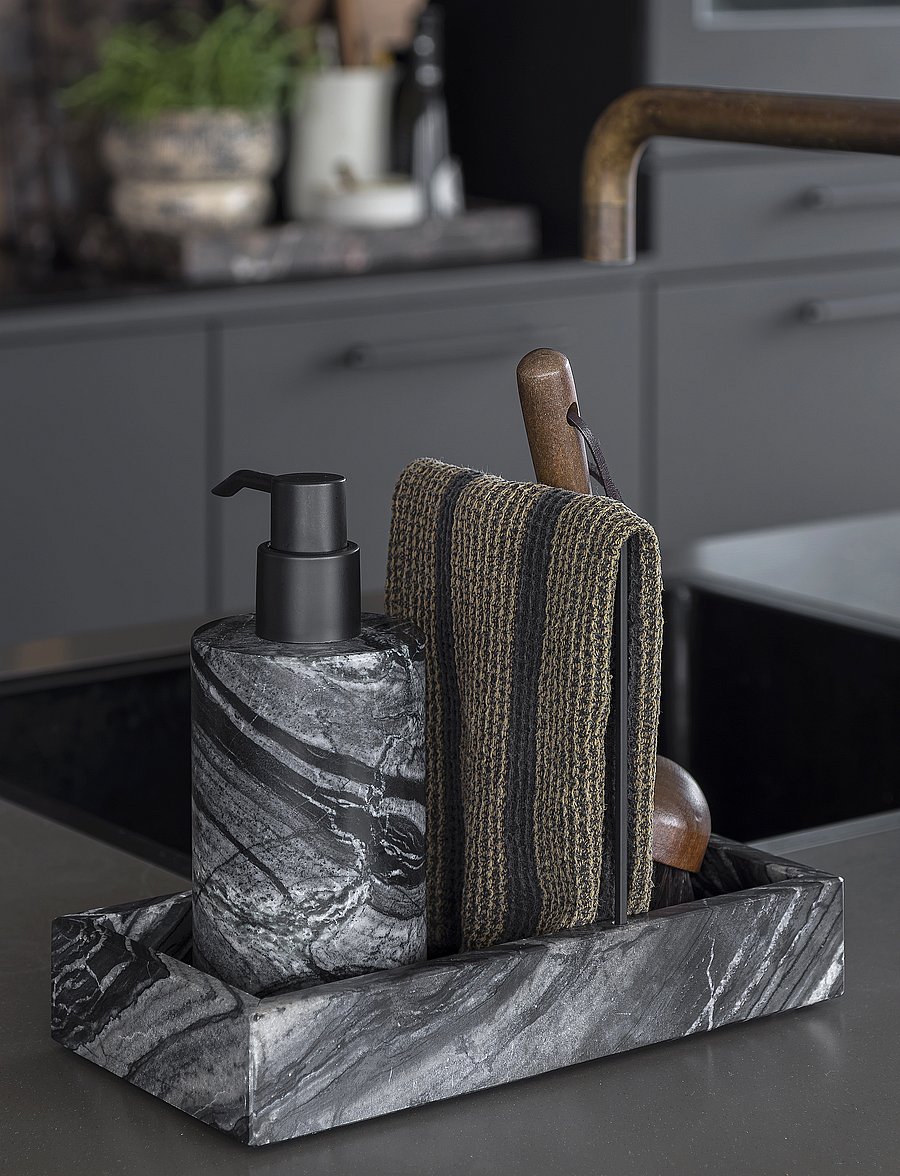 Mette Ditmer - MARBLE dishwashing organizer - nõudekuivatusrestid - black / grey - 3
