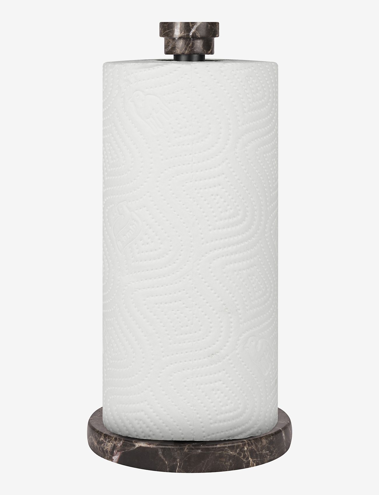 Mette Ditmer - MARBLE kitchen roll holder - majapidamispaberi hoidjad - brown - 2