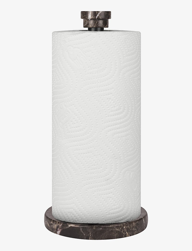 Mette Ditmer - MARBLE kitchen roll holder - majapidamispaberi hoidjad - brown - 2