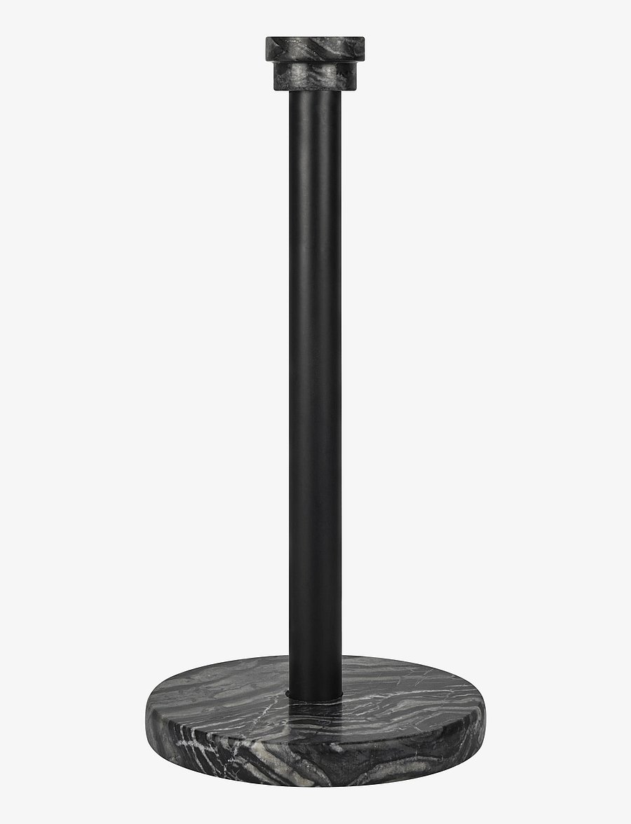 Mette Ditmer - MARBLE kitchen roll holder - küchenrollenhalter - black / grey - 1