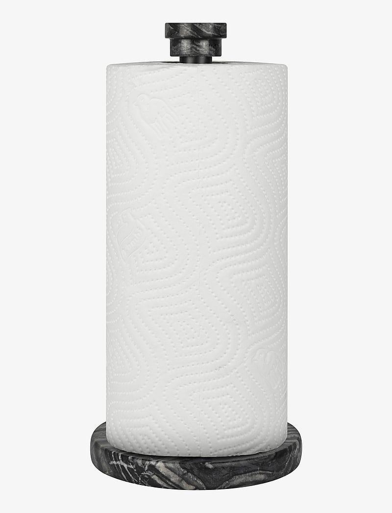 Mette Ditmer - MARBLE kitchen roll holder - küchenrollenhalter - black / grey - 2