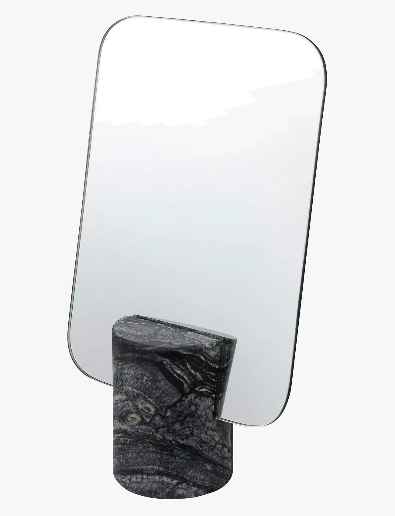 Mette Ditmer - MARBLE mirror - bathroom mirrors - black / grey - 1